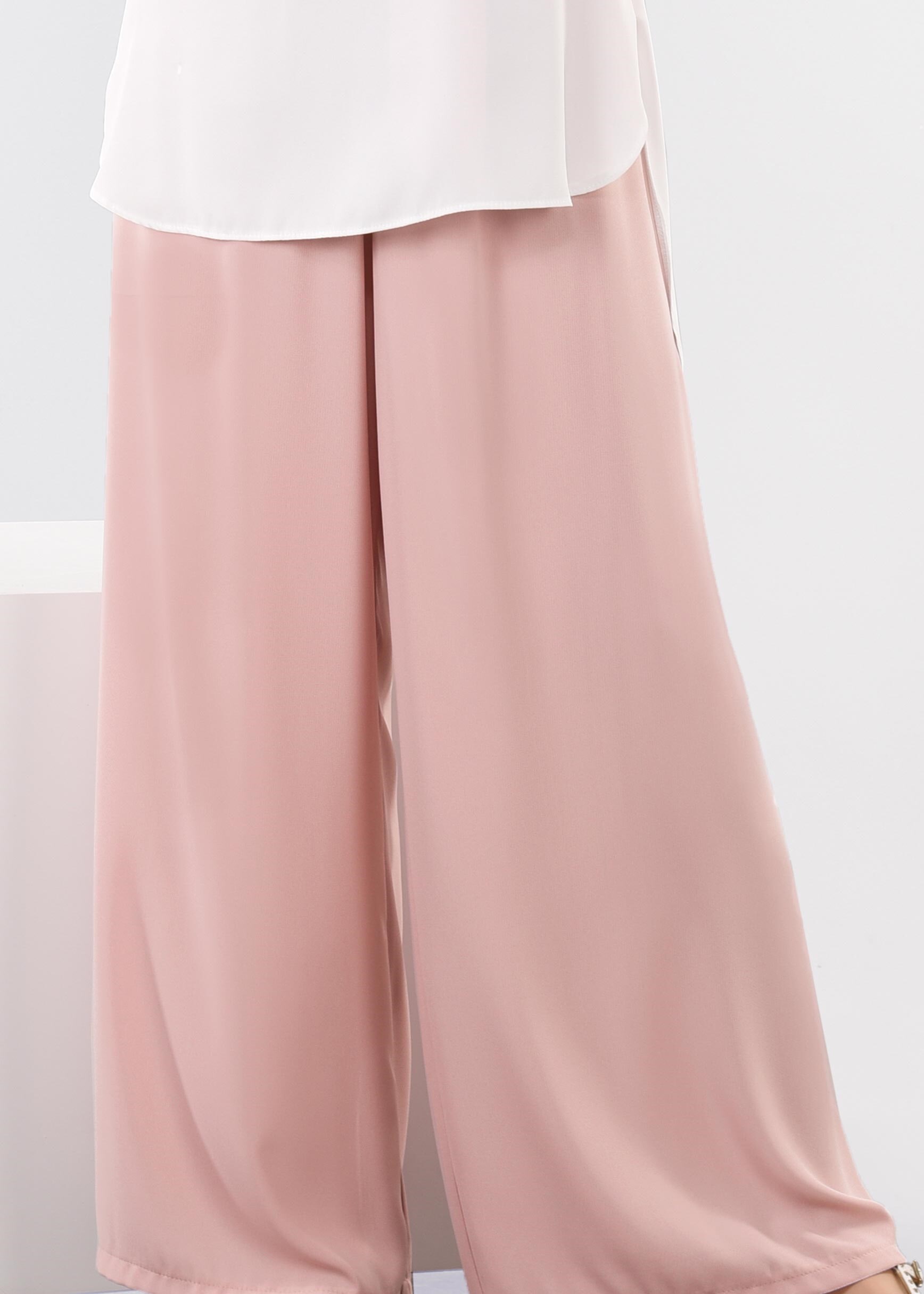 Tesettür giyim PUDRA 7149 ALEYNA PANTOLON 38/48 TEK40