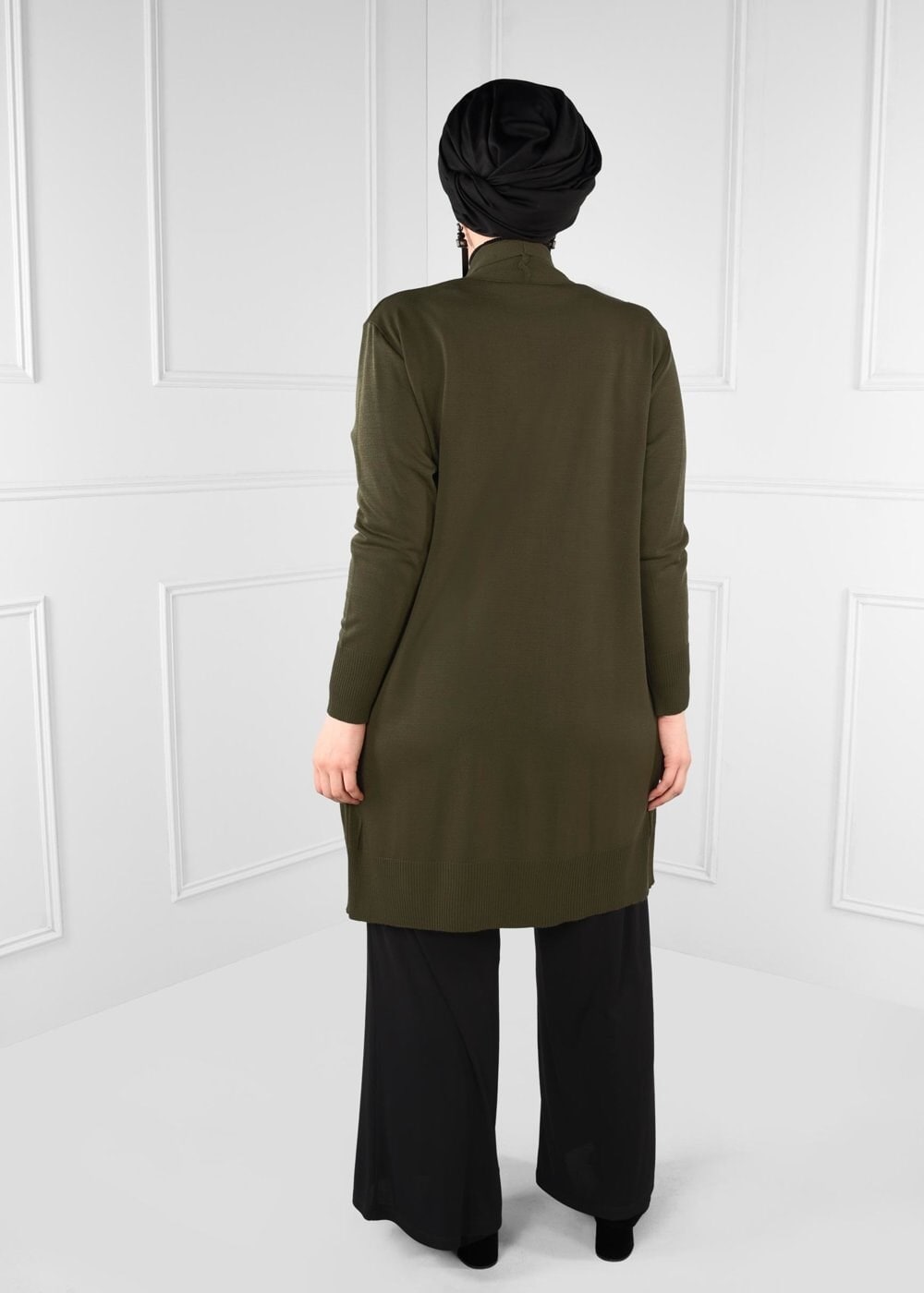 Tesettür giyim SİYAH 7151 ELSA PANTOLON 44/52 TEK42