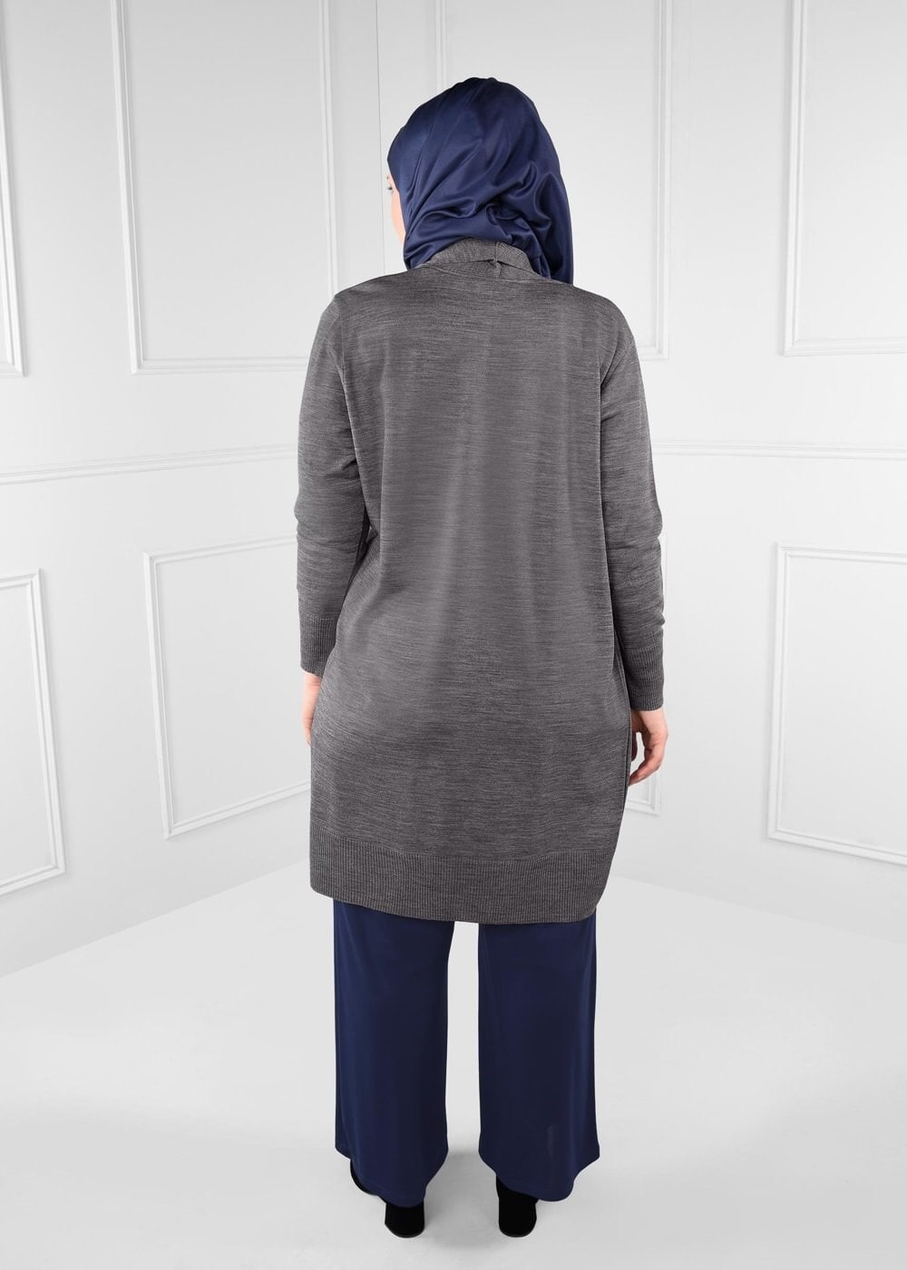 Tesettür giyim LACİVERT 7151 ELSA PANTOLON 44/52 TEK42