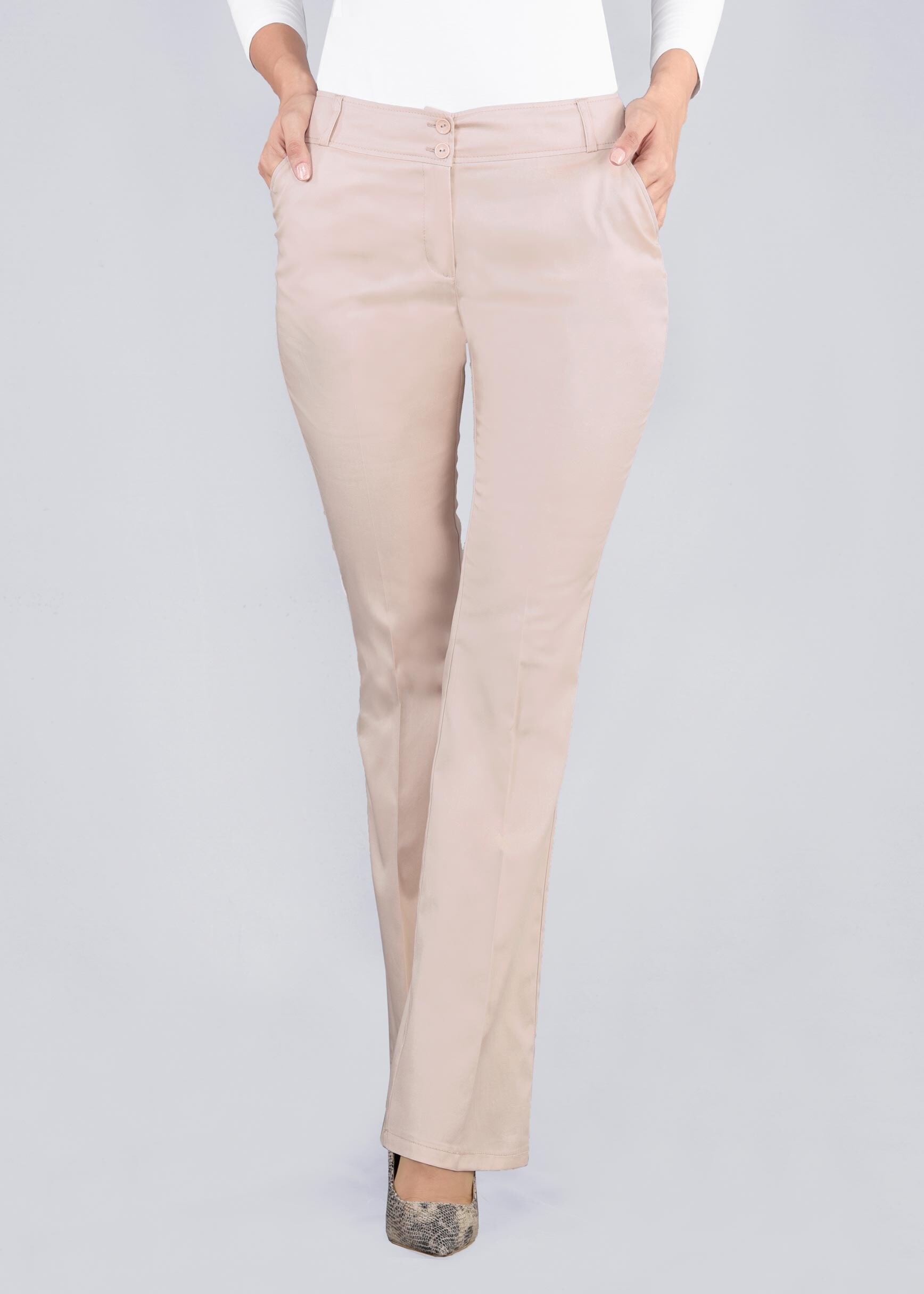 Tesettür giyim BEJ 7153 TWİSTY PANTOLON 38/46 TEK40