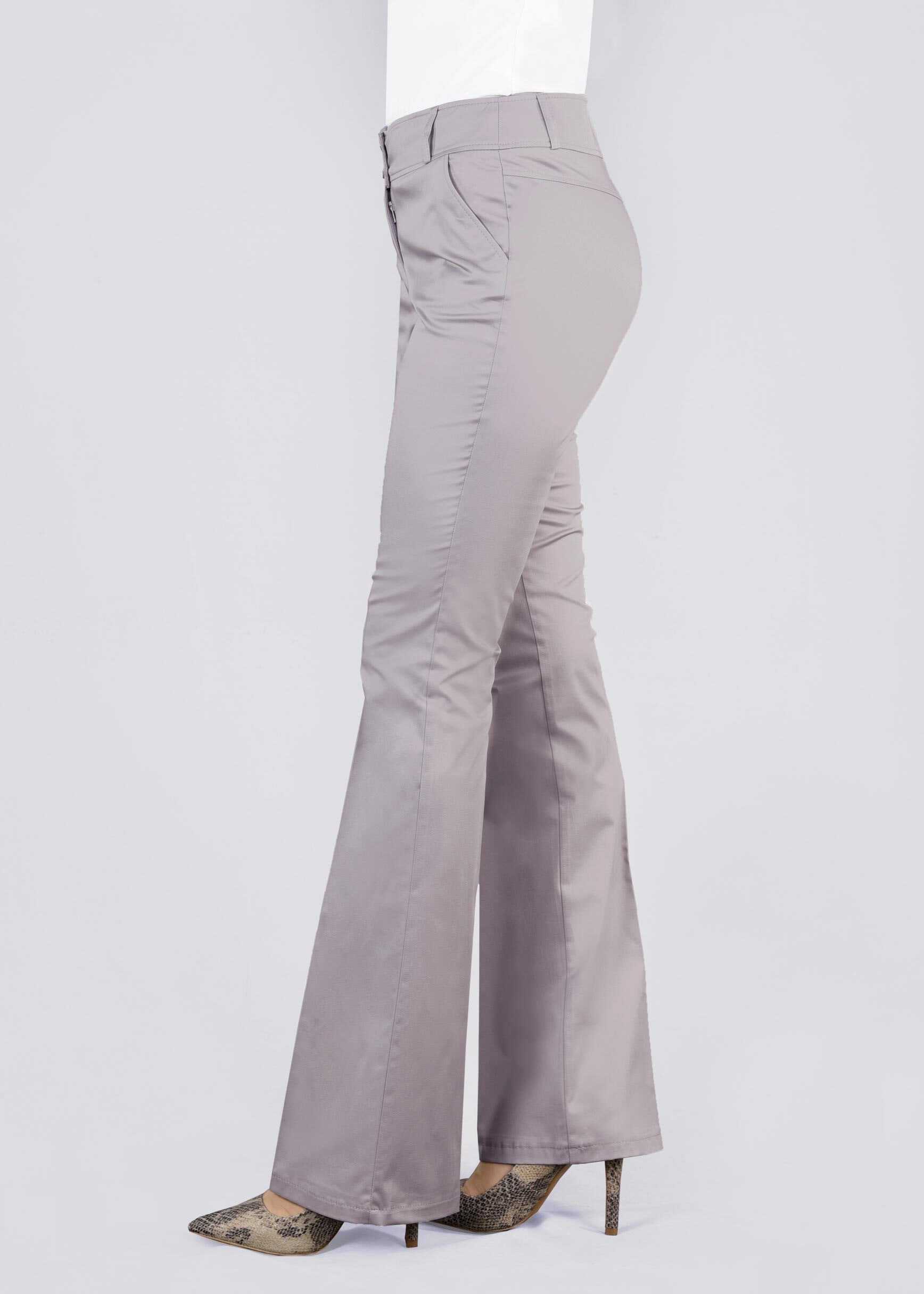 Tesettür giyim GÜMÜŞ 7153 TWİSTY PANTOLON 38/46 TEK40