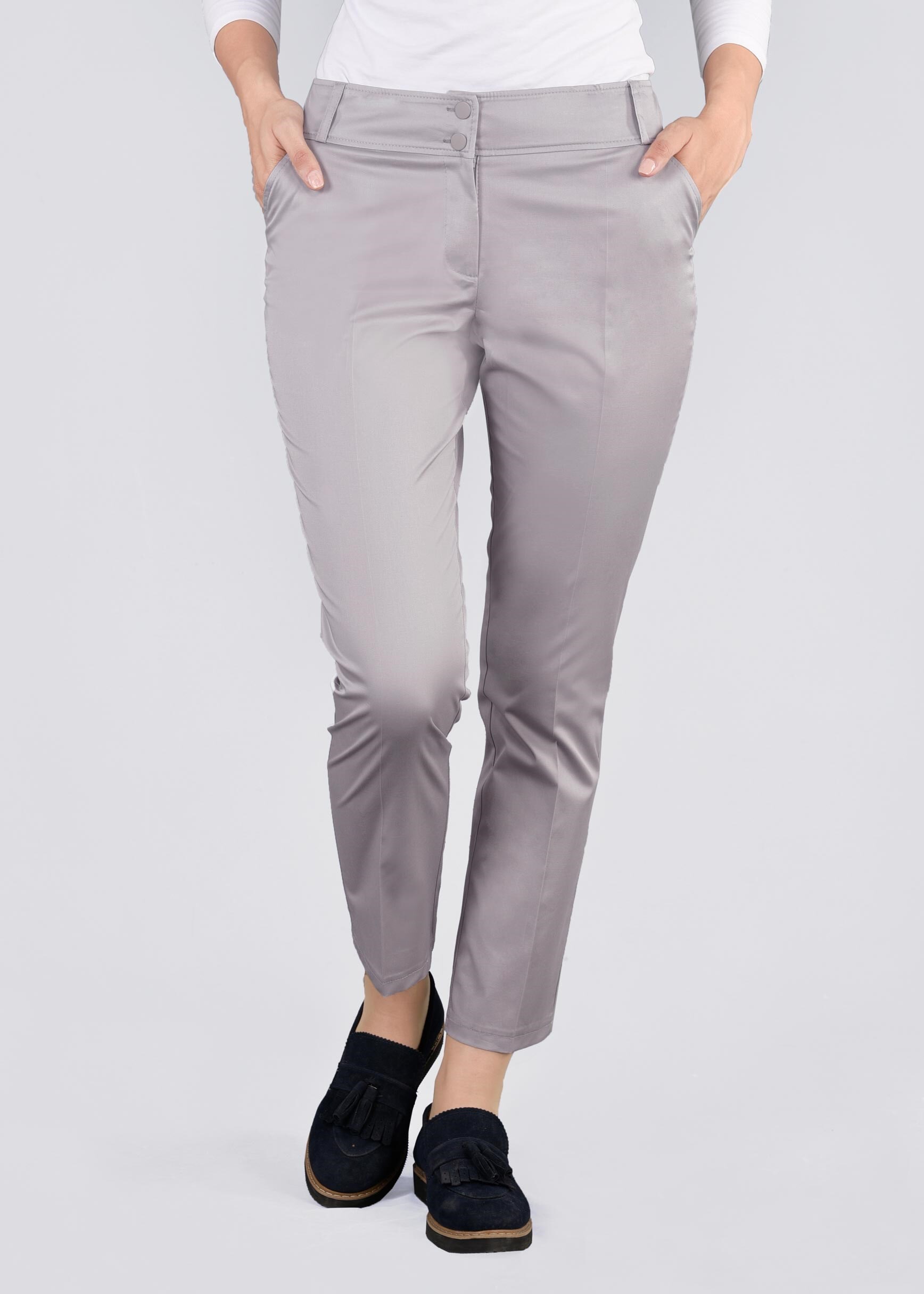 Tesettür giyim GÜMÜŞ 7159 TWİSTY PANTOLON 38/46 TEK36