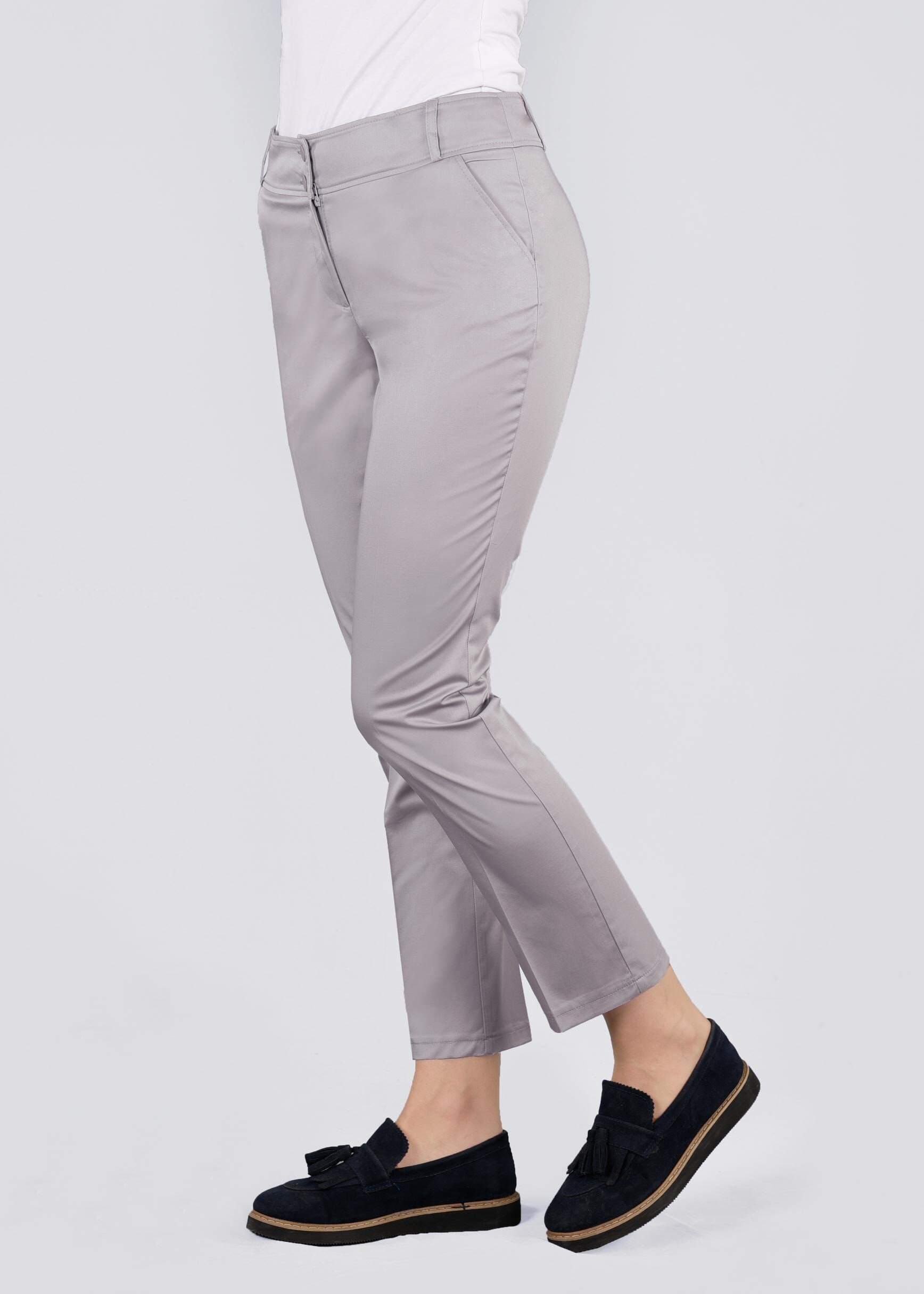 Tesettür giyim GÜMÜŞ 7159 TWİSTY PANTOLON 38/46 TEK36