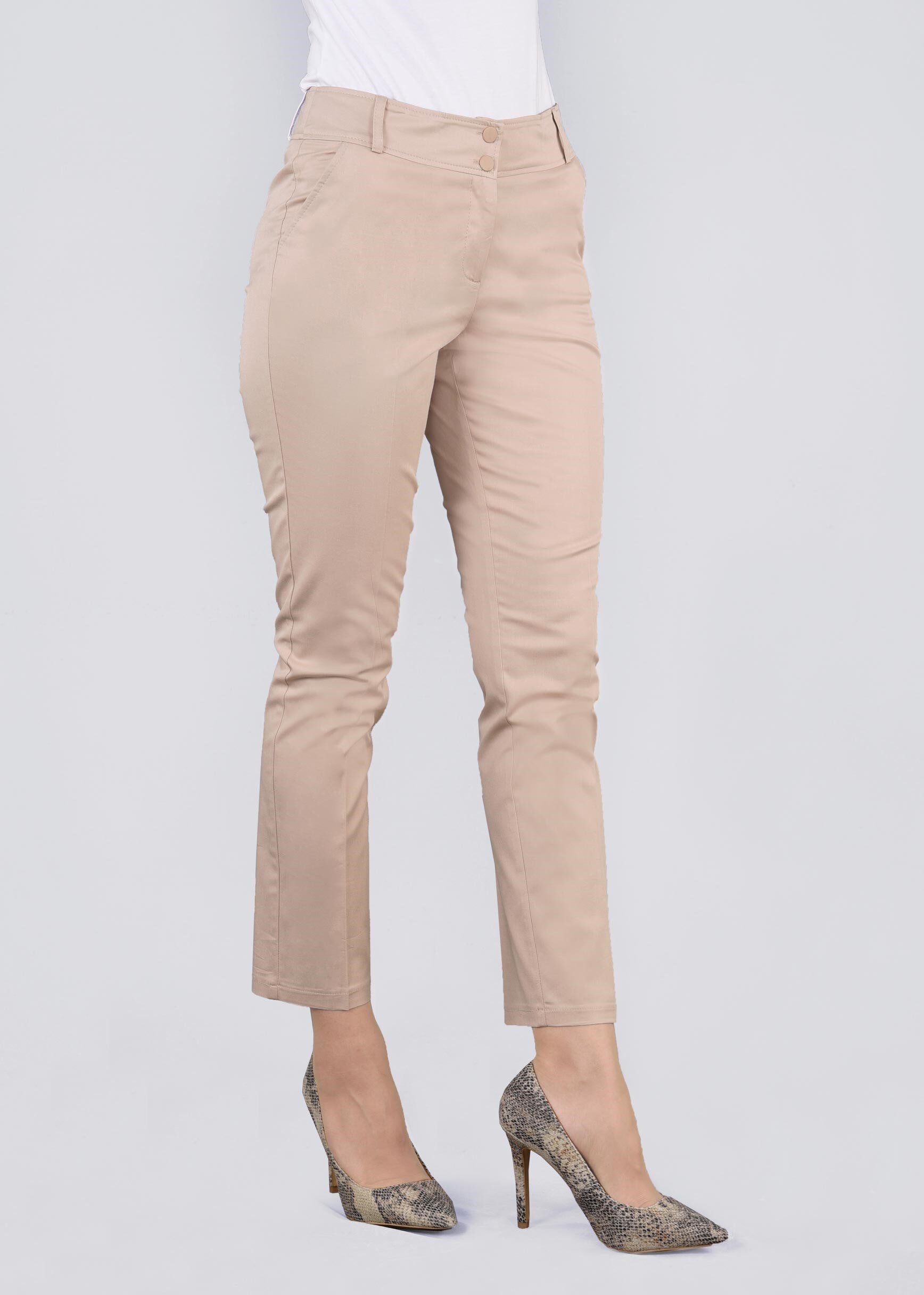 Tesettür giyim BEJ 7159 TWİSTY PANTOLON 38/46 TEK36