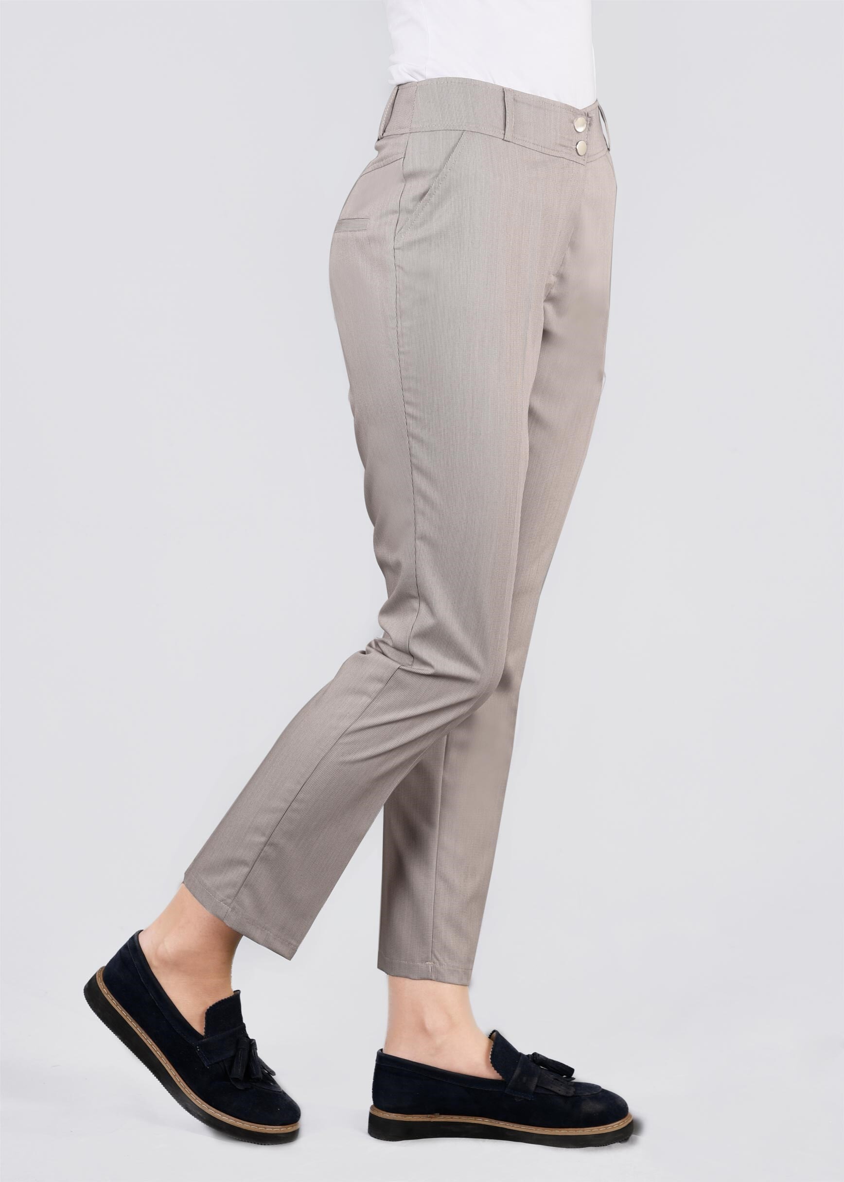 Tesettür giyim VİZON 7169 DELTA 11290 PANTOLON 40/48 TEK38