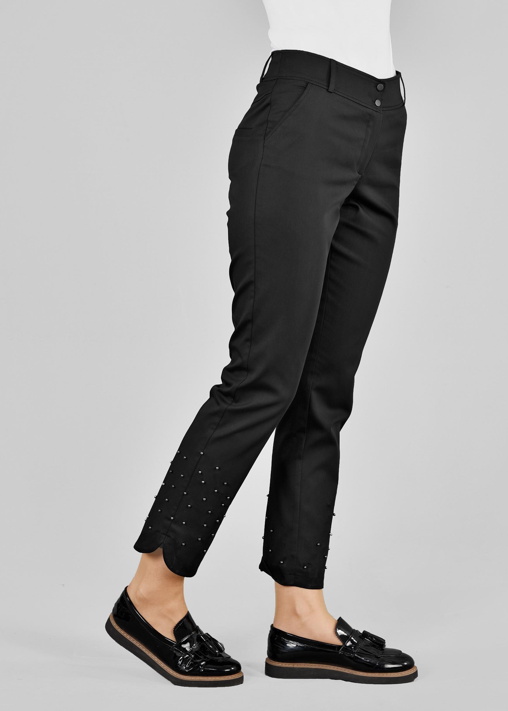 Tesettür giyim SİYAH 7171 15666 PANTOLON 38/46