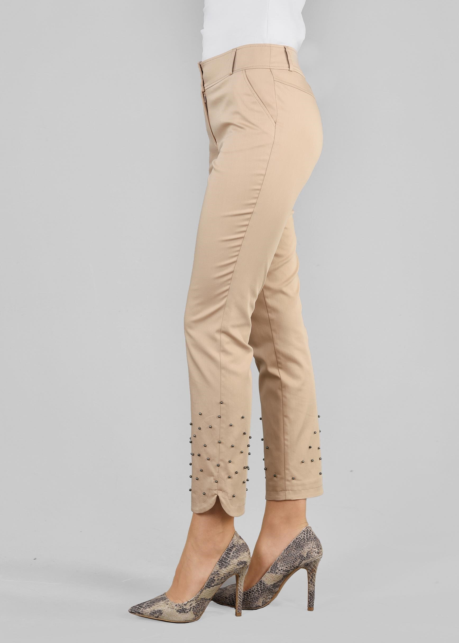 Tesettür giyim BEJ 7171 15666 PANTOLON 38/46