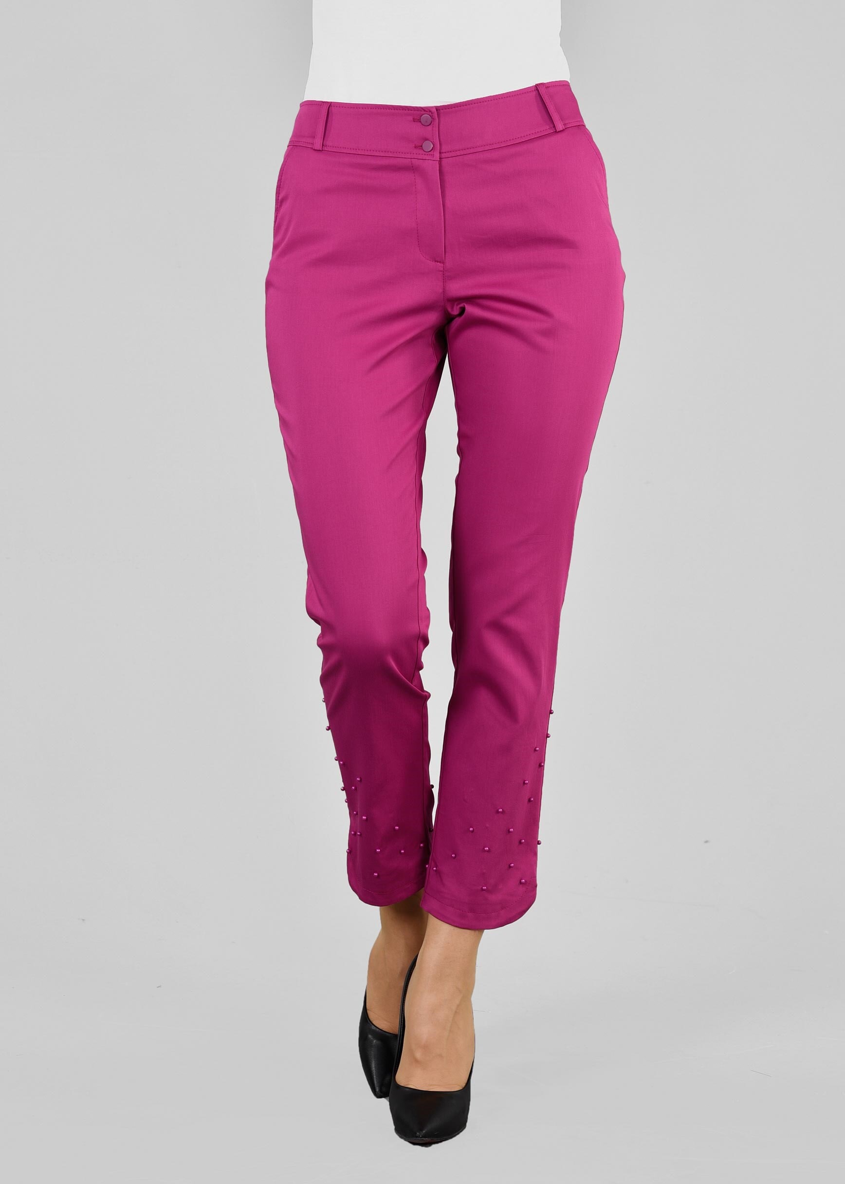 Tesettür giyim FUŞYA 7171 15666 PANTOLON 38/46