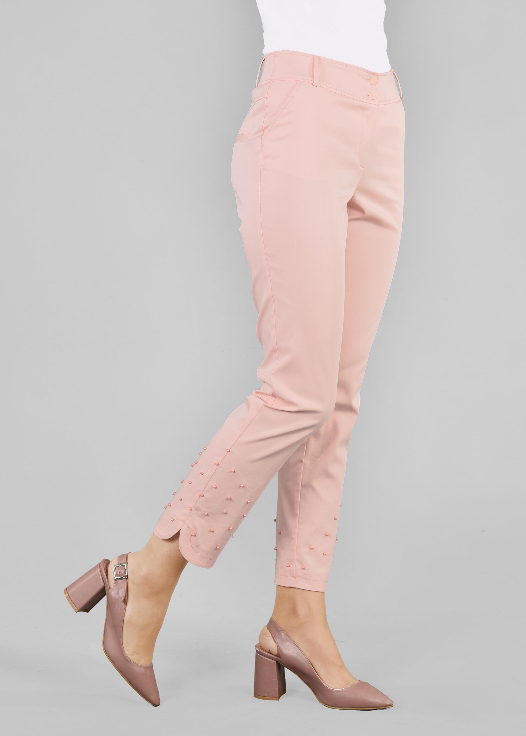 Tesettür giyim PUDRA 7171 15666 PANTOLON 38/46