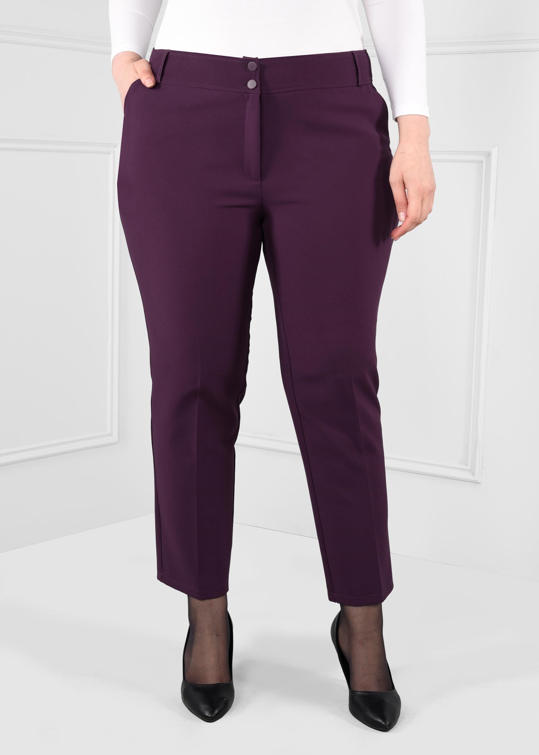 Tesettür giyim MOR 7176 43865 PANTOLON 44/52 TEK42