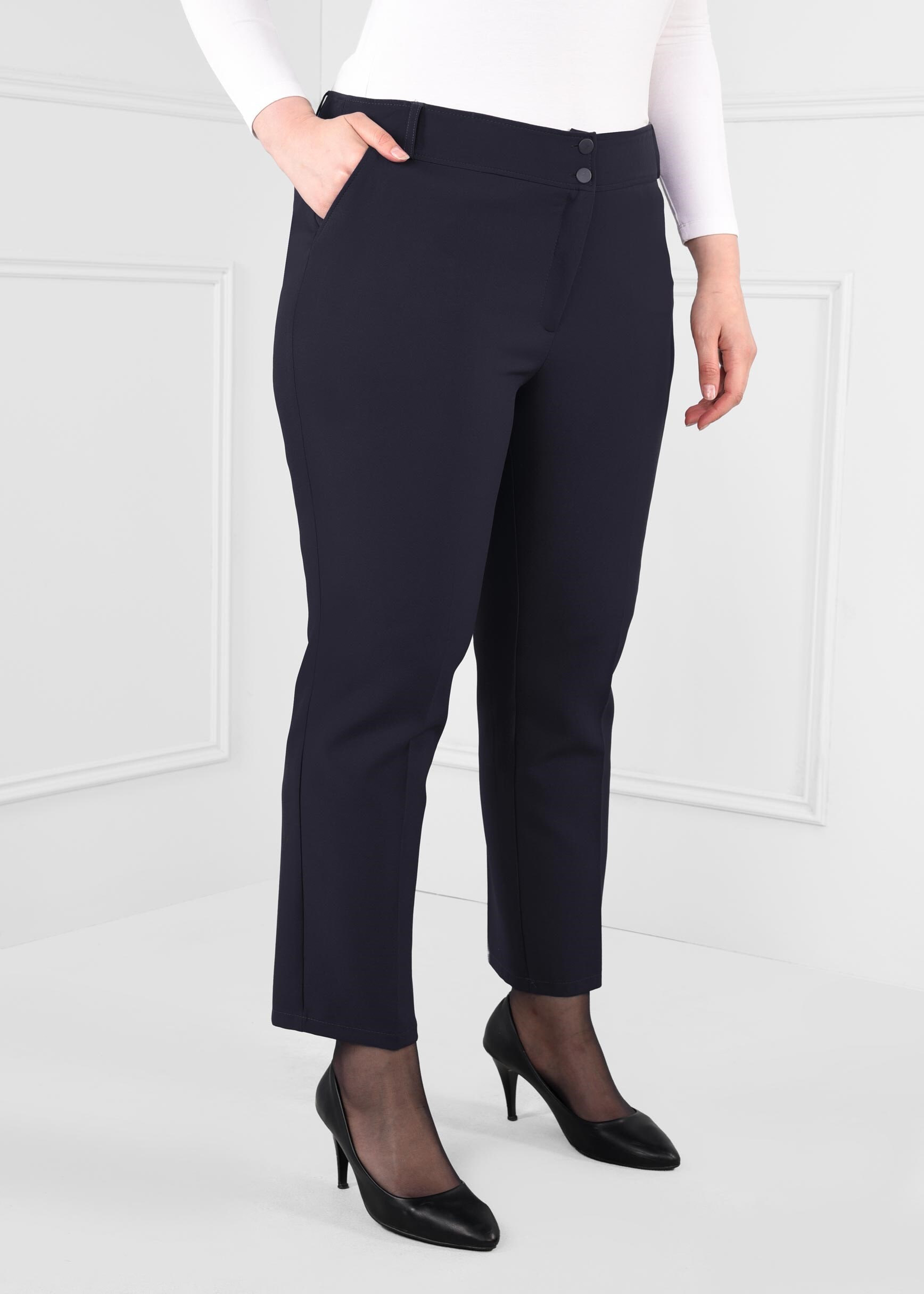 Tesettür giyim LACİVERT 7176 43865 PANTOLON 44/52 TEK42