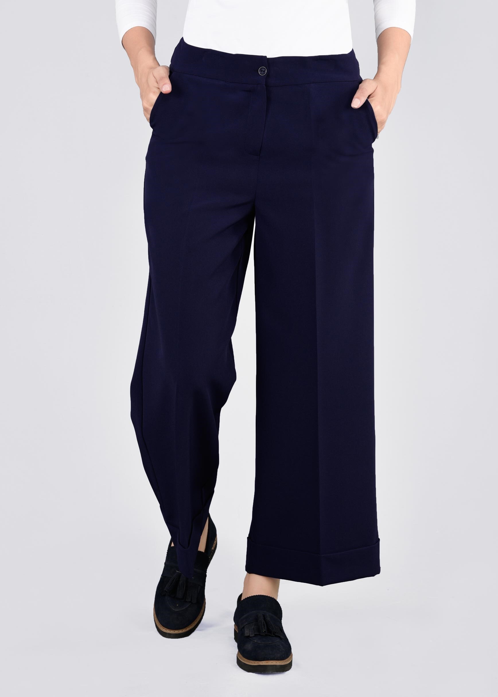 Tesettür giyim LACİVERT 7178 7537 PANTOLON 38/44 TEK36