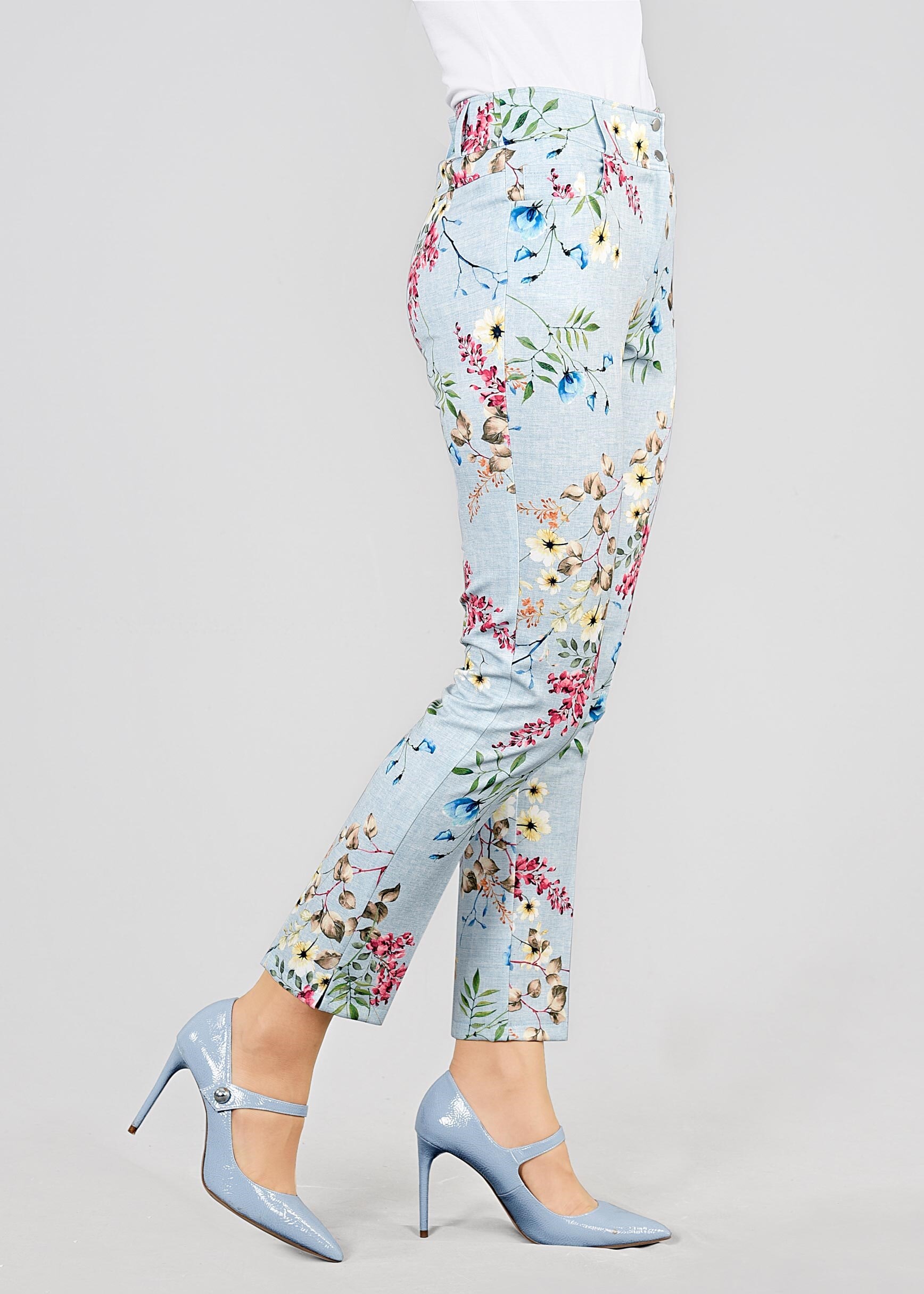 Tesettür giyim MAVİ 7180 VALENTO 11885 PANTOLON 38/44