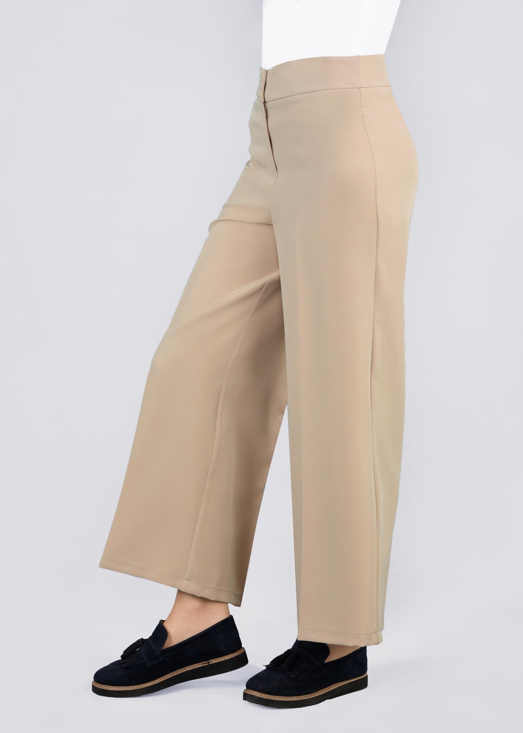 Tesettür giyim BEJ 7181 7537 PANTOLON 38/46