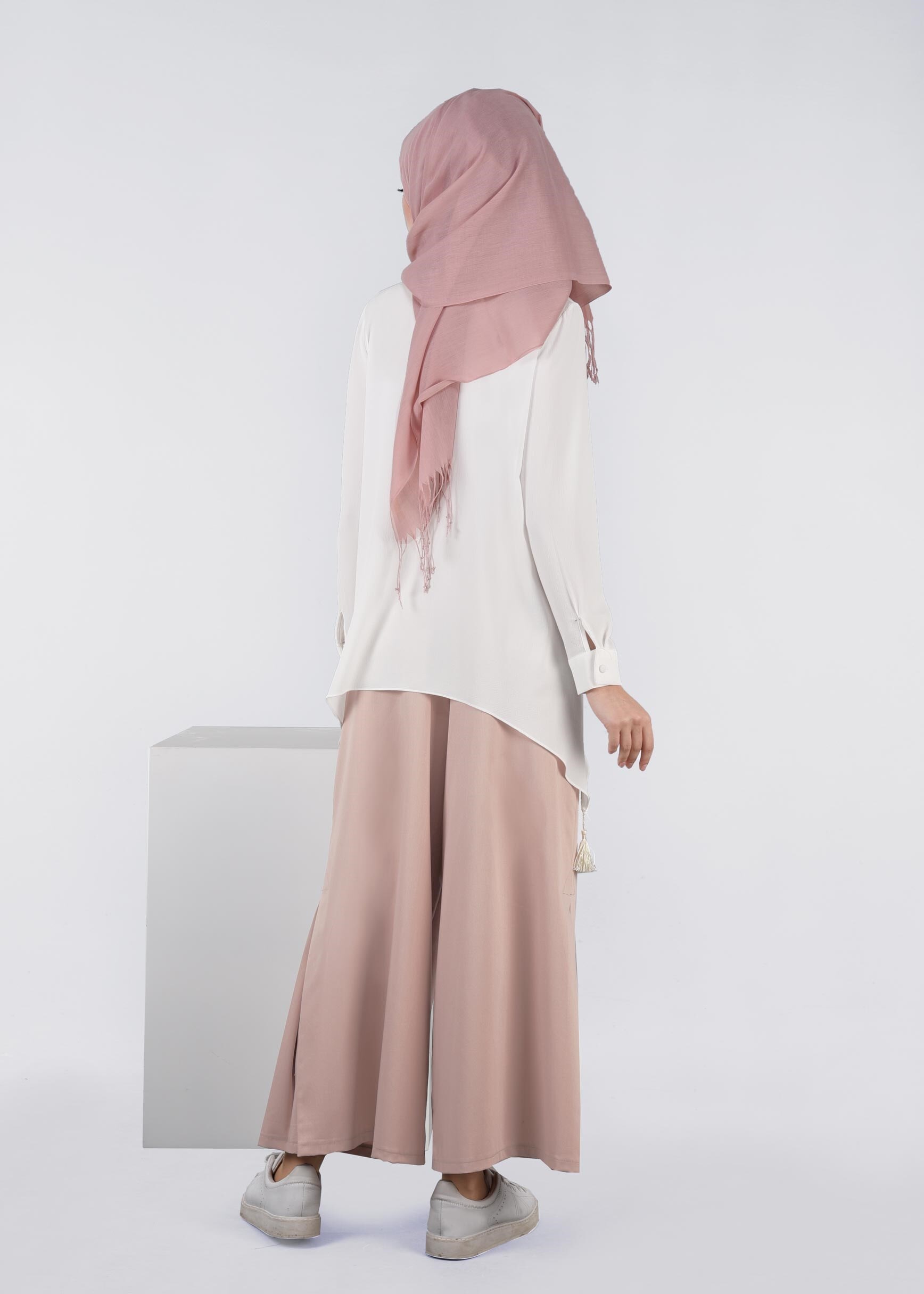 Tesettür giyim PUDRA 7183 NEW NİCE PANTOLON 38/44 TEK40