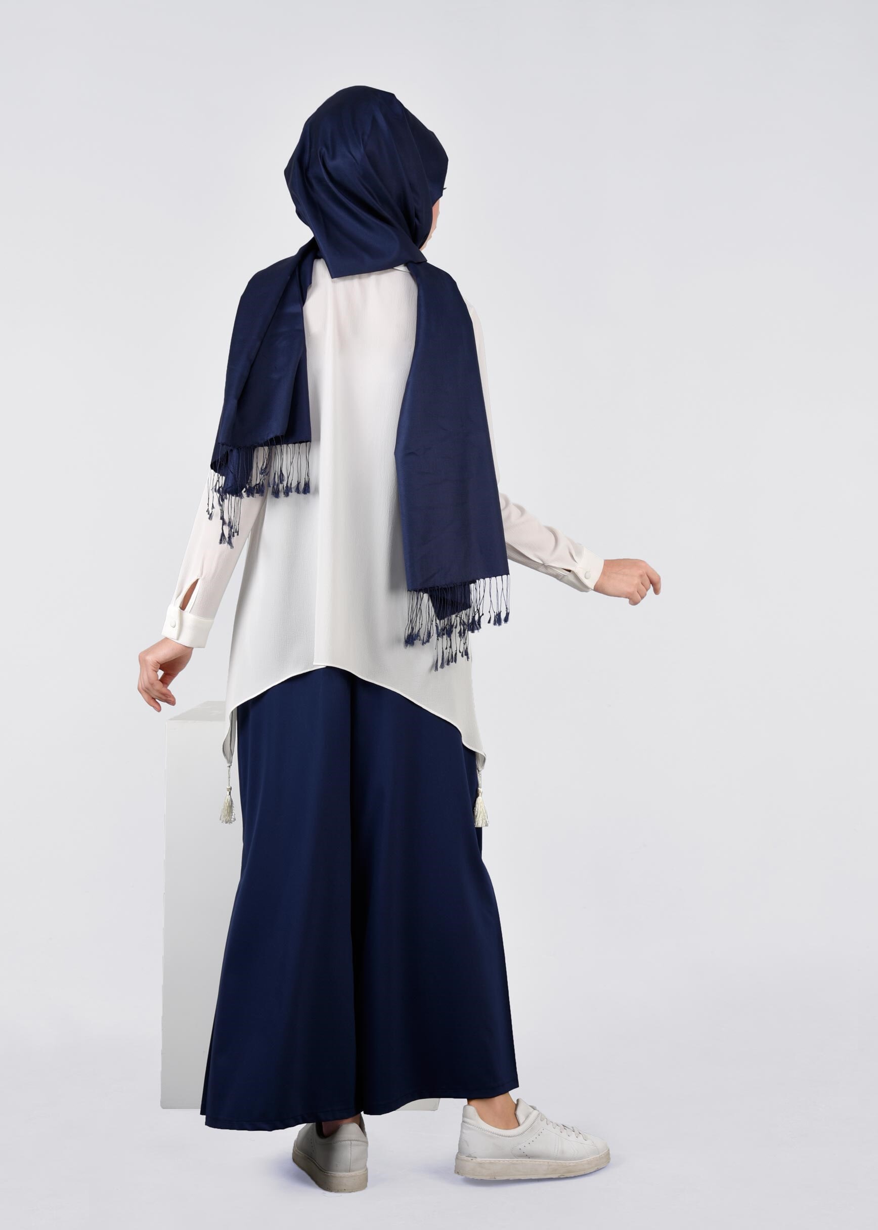 Tesettür giyim LACİVERT 7183 NEW NİCE PANTOLON 38/44 TEK40