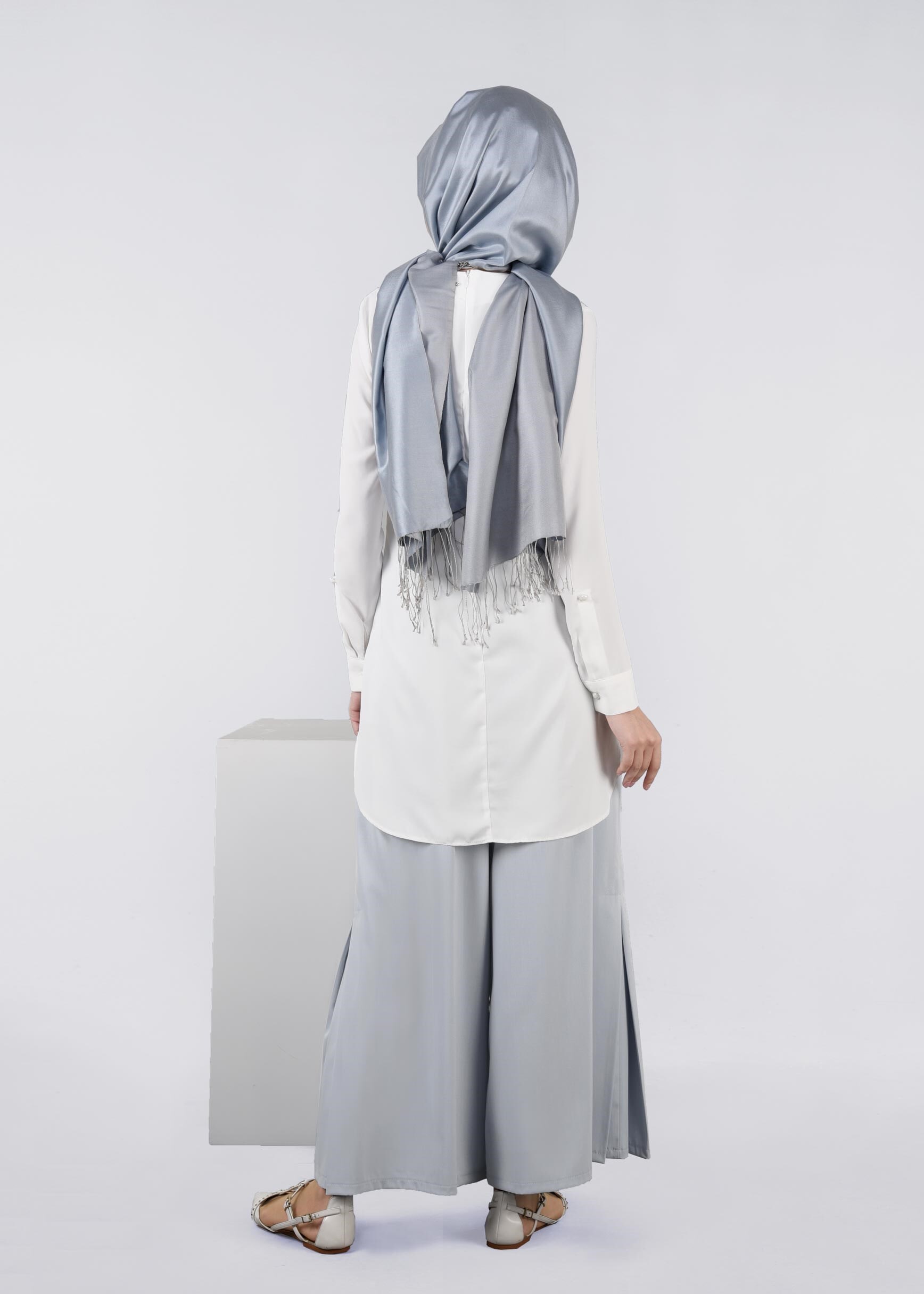 Tesettür giyim MAVİ 7183 NEW NİCE PANTOLON 38/44 TEK40