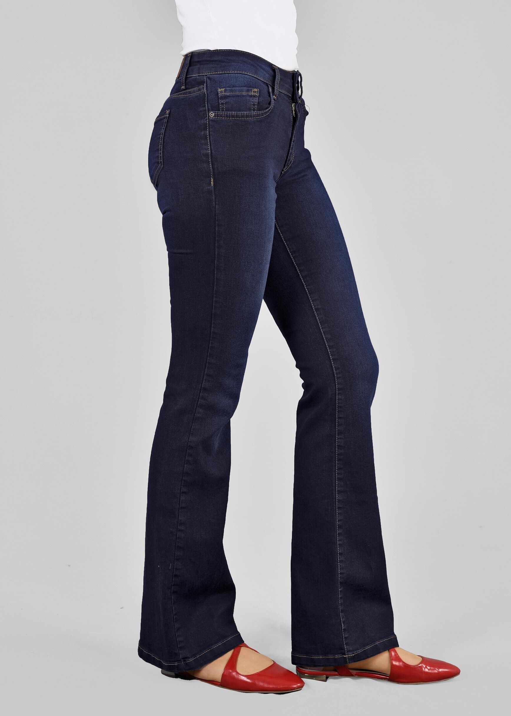 Tesettür giyim LACİVERT 7194 YOULA DENİM PANTOLON 38/46