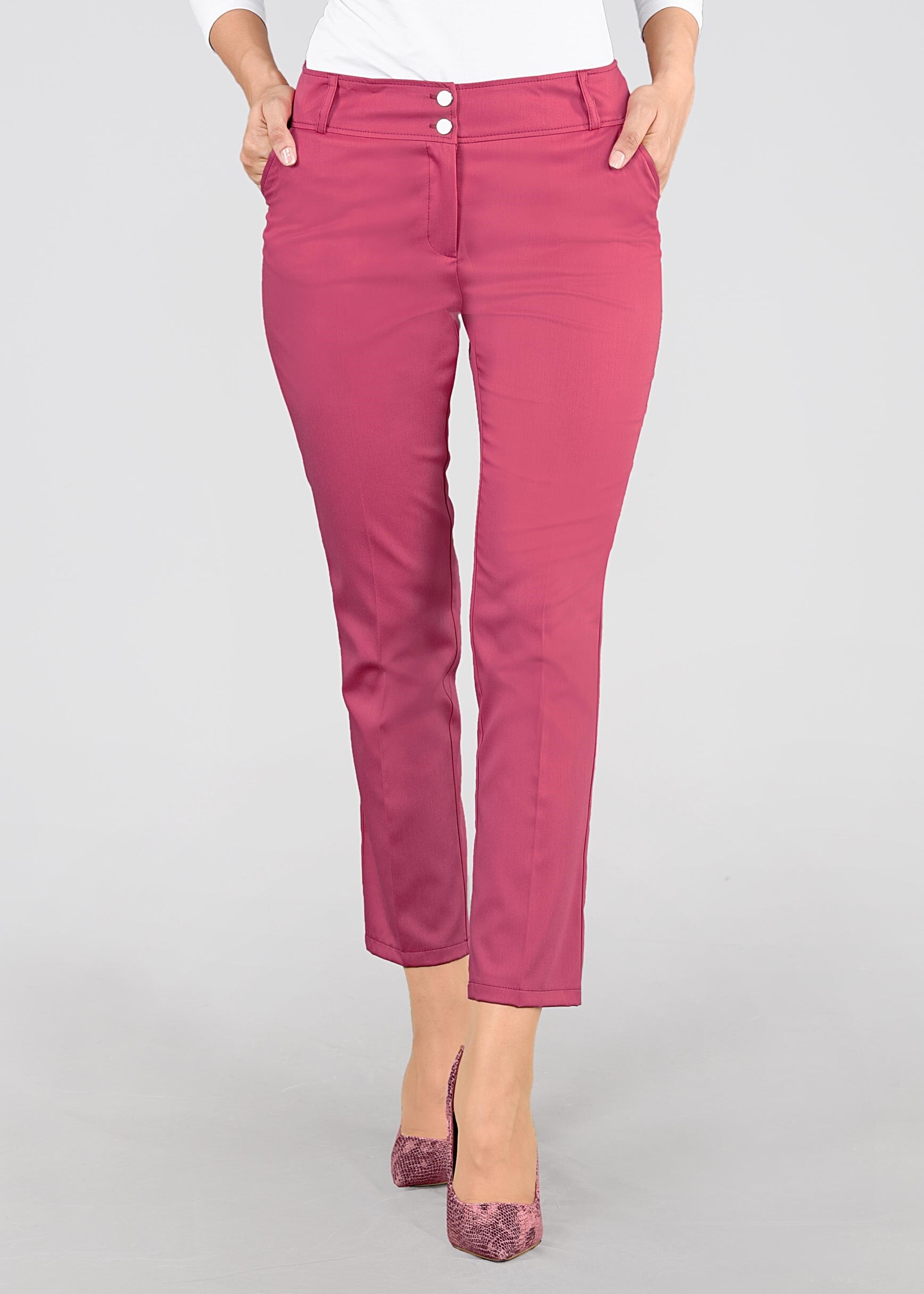 Tesettür giyim FUŞYA 7206 NEW ARTEMİS PANTOLON 38/46(38-40) TEK44