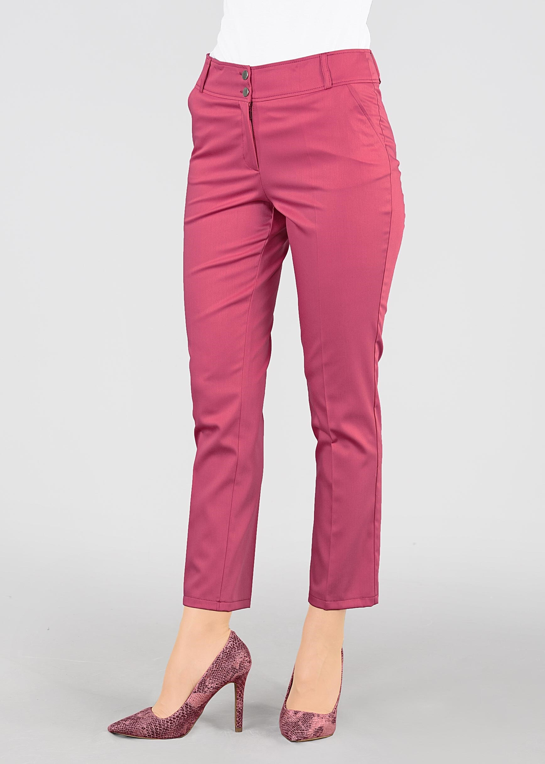 Tesettür giyim FUŞYA 7206 NEW ARTEMİS PANTOLON 38/46(38-40) TEK44