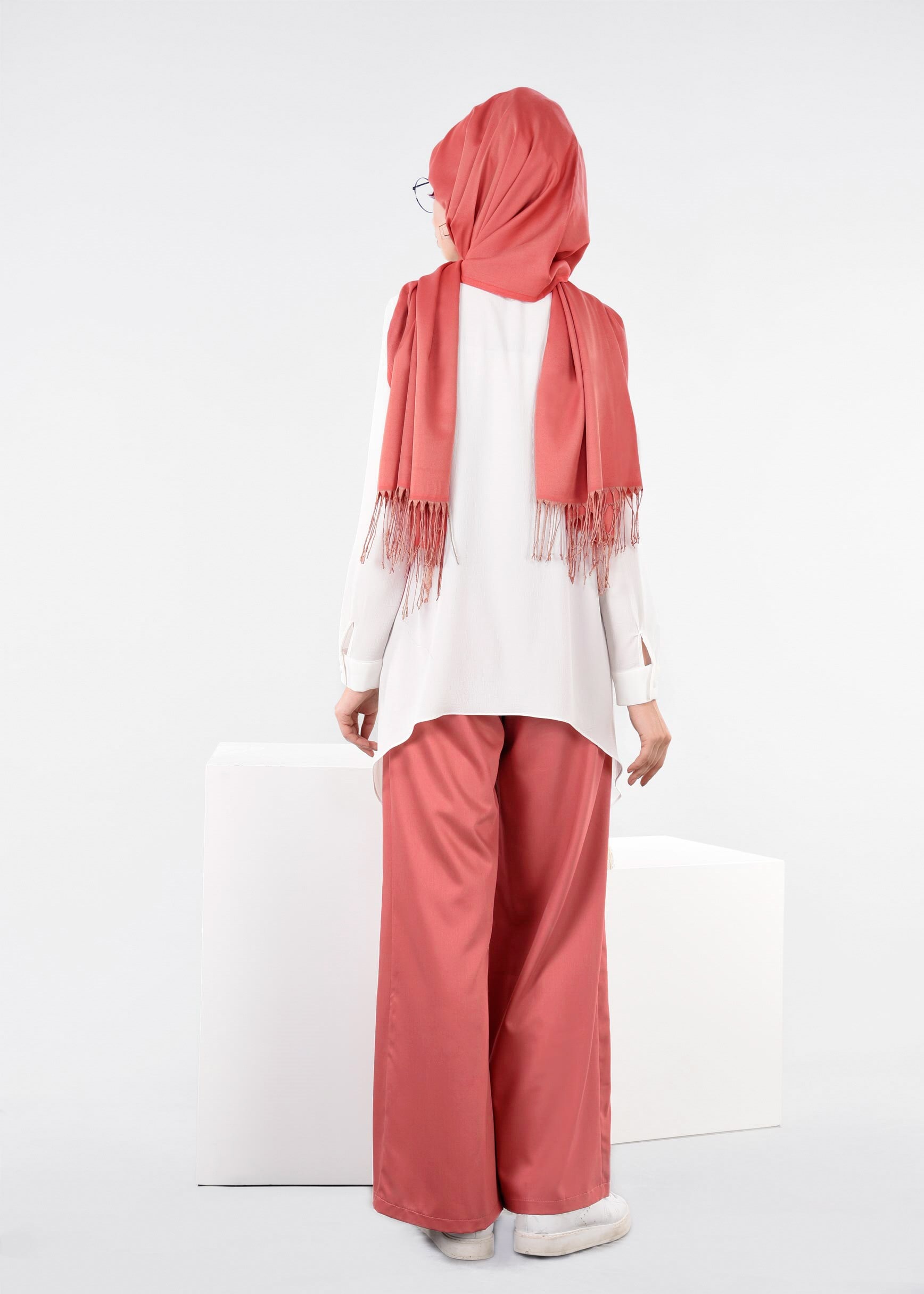 Tesettür giyim MERCAN 7207 NEW ARTEMİS PANTOLON 38/46 TEK40