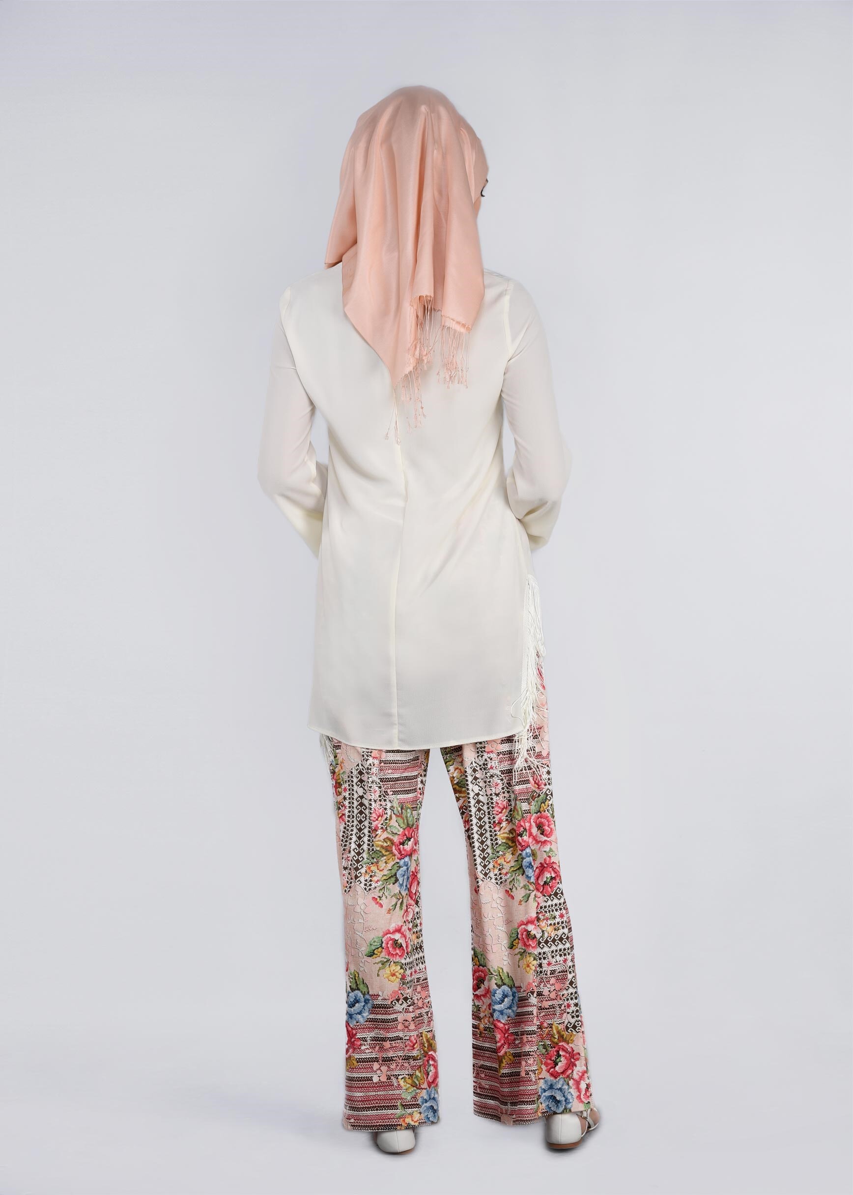 Tesettür giyim PUDRA 7209 SONYA 10406 PANTOLON 38/44 TEK36