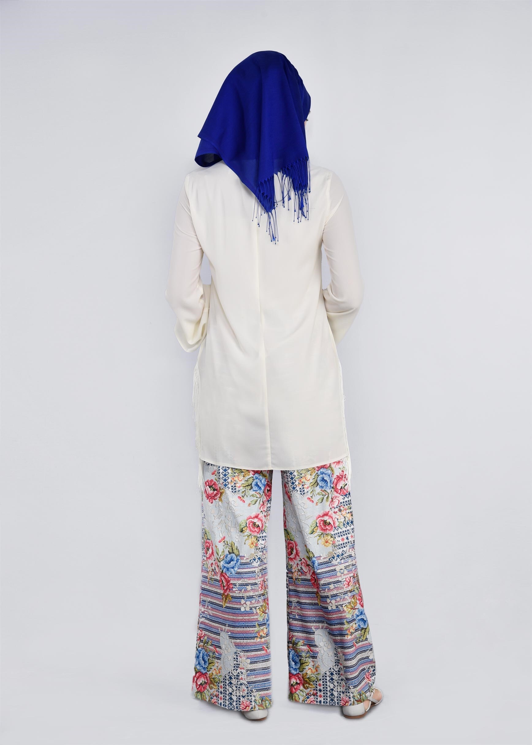 Tesettür giyim MAVİ 7209 SONYA 10406 PANTOLON 38/44 TEK36