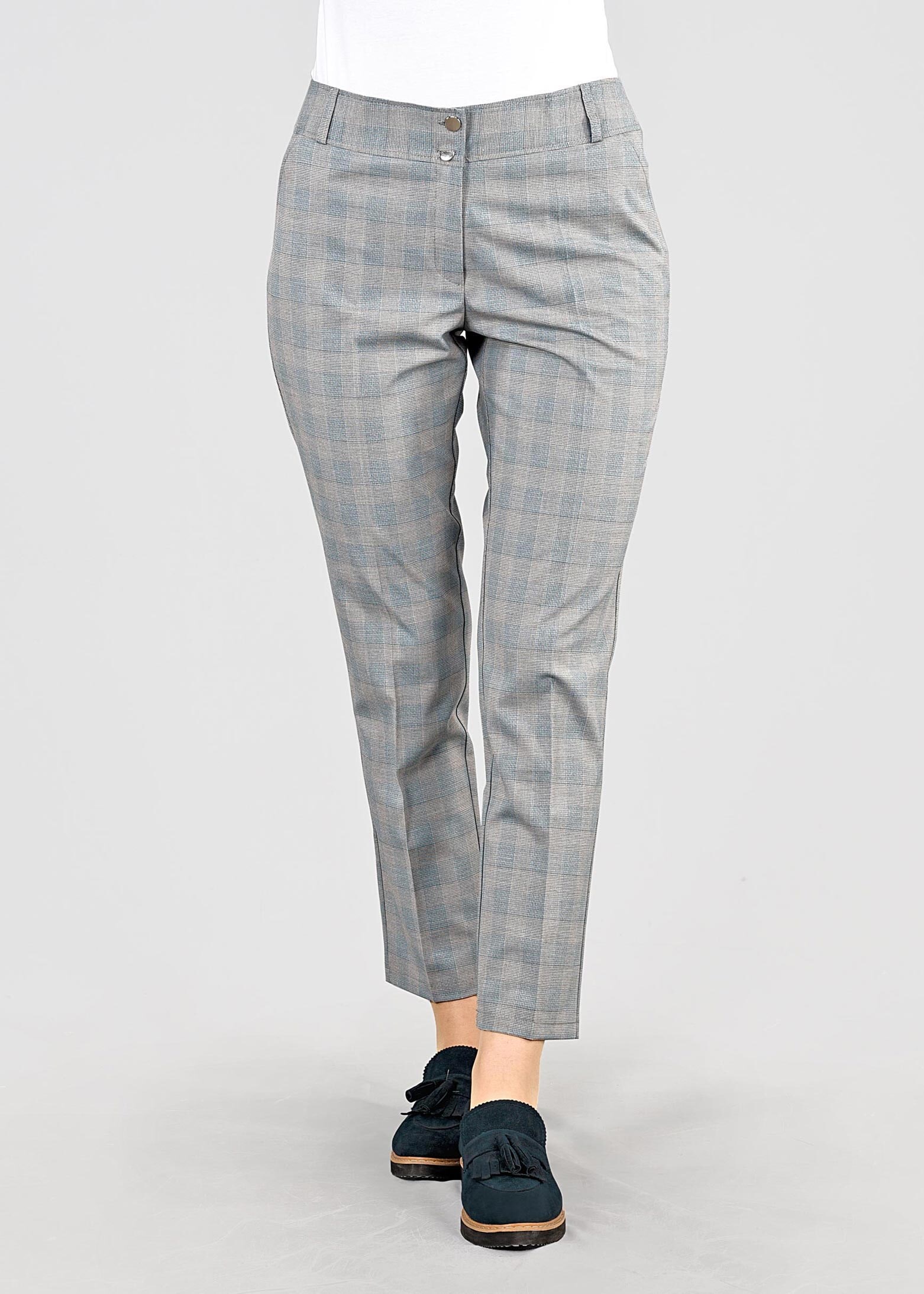 Tesettür giyim MAVİ 7182-1 DANTE 3005 PANTOLON 40/46 TEK38