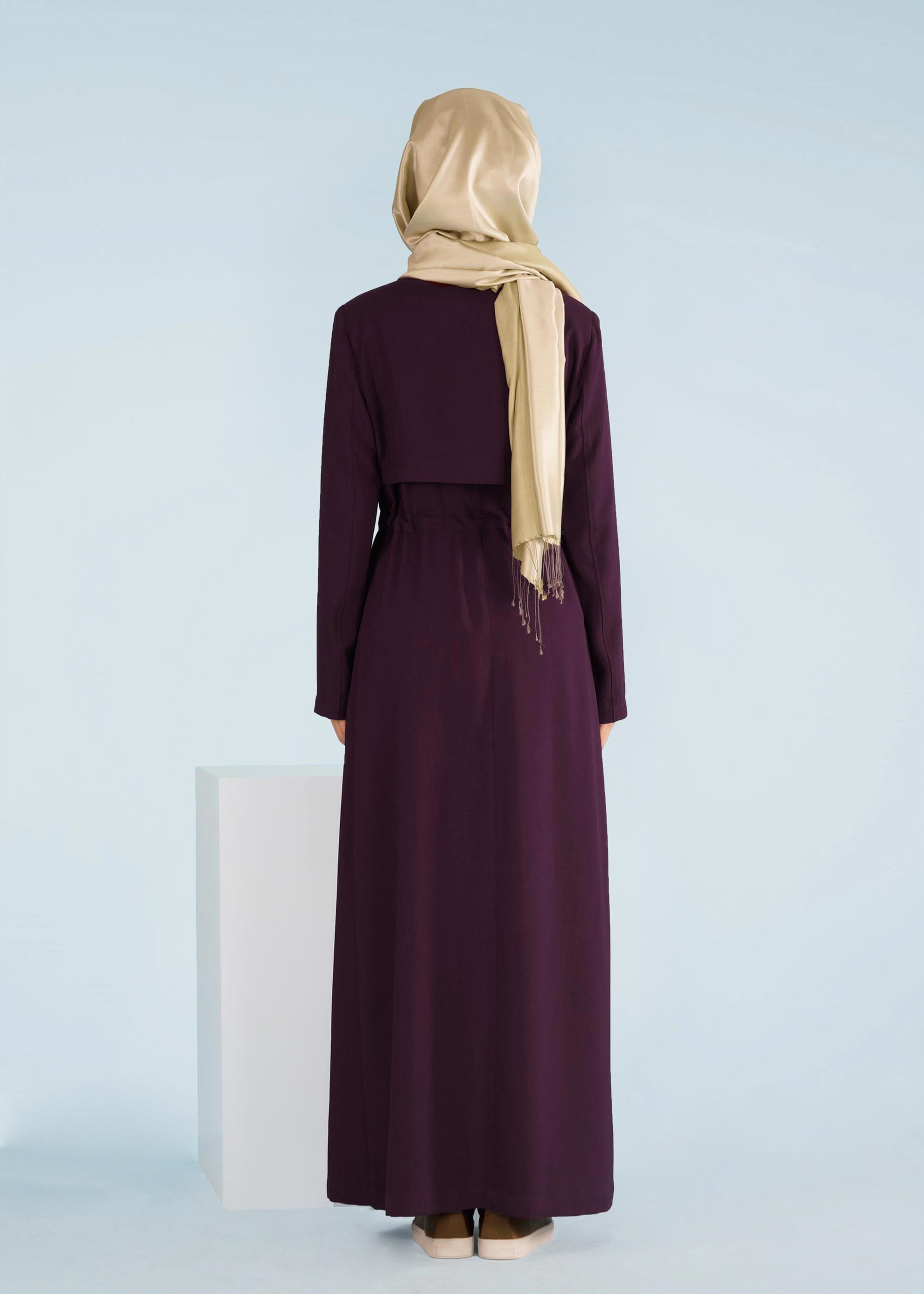 Tesettür giyim MÜRDÜM 1005 STİL 8563 PARDESÜ 38/46 TEK40