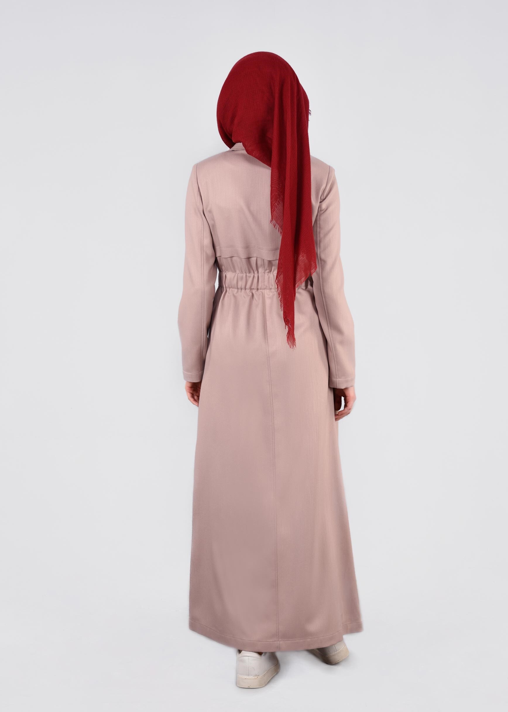 Tesettür giyim PUDRA 1011 TAYLOR PARDESÜ 38/46 TEK40
