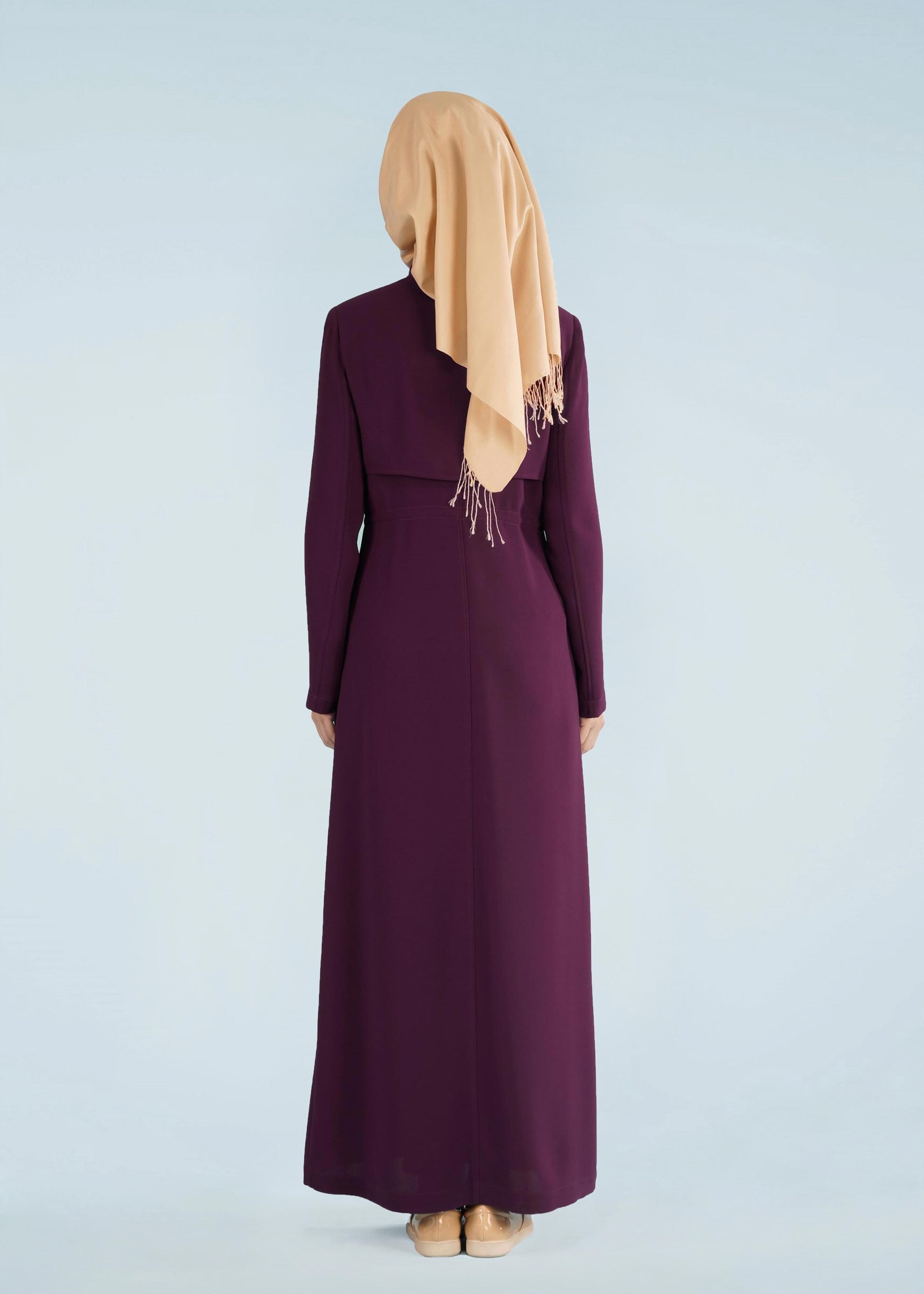 Tesettür giyim MÜRDÜM 1013 ELVAN 3731 PARDESÜ 38/46