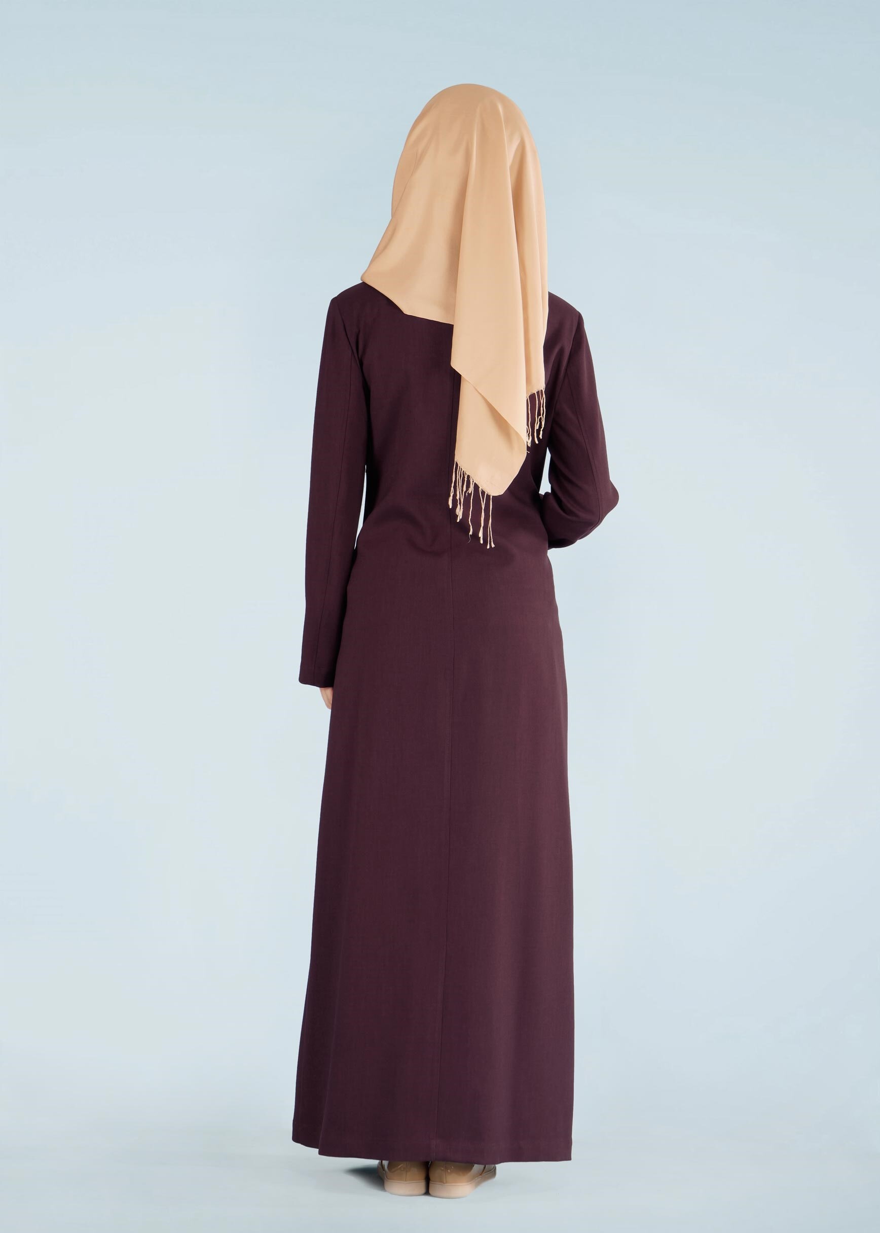 Tesettür giyim MÜRDÜM 1015 STİL 8563 TESETTÜR PARDESÜ 40/48 TEK38