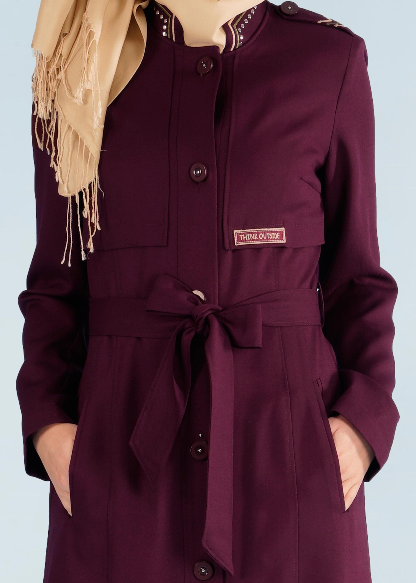 Tesettür giyim MÜRDÜM 1024 SHOGUN PARDESÜ 40/46 TEK38