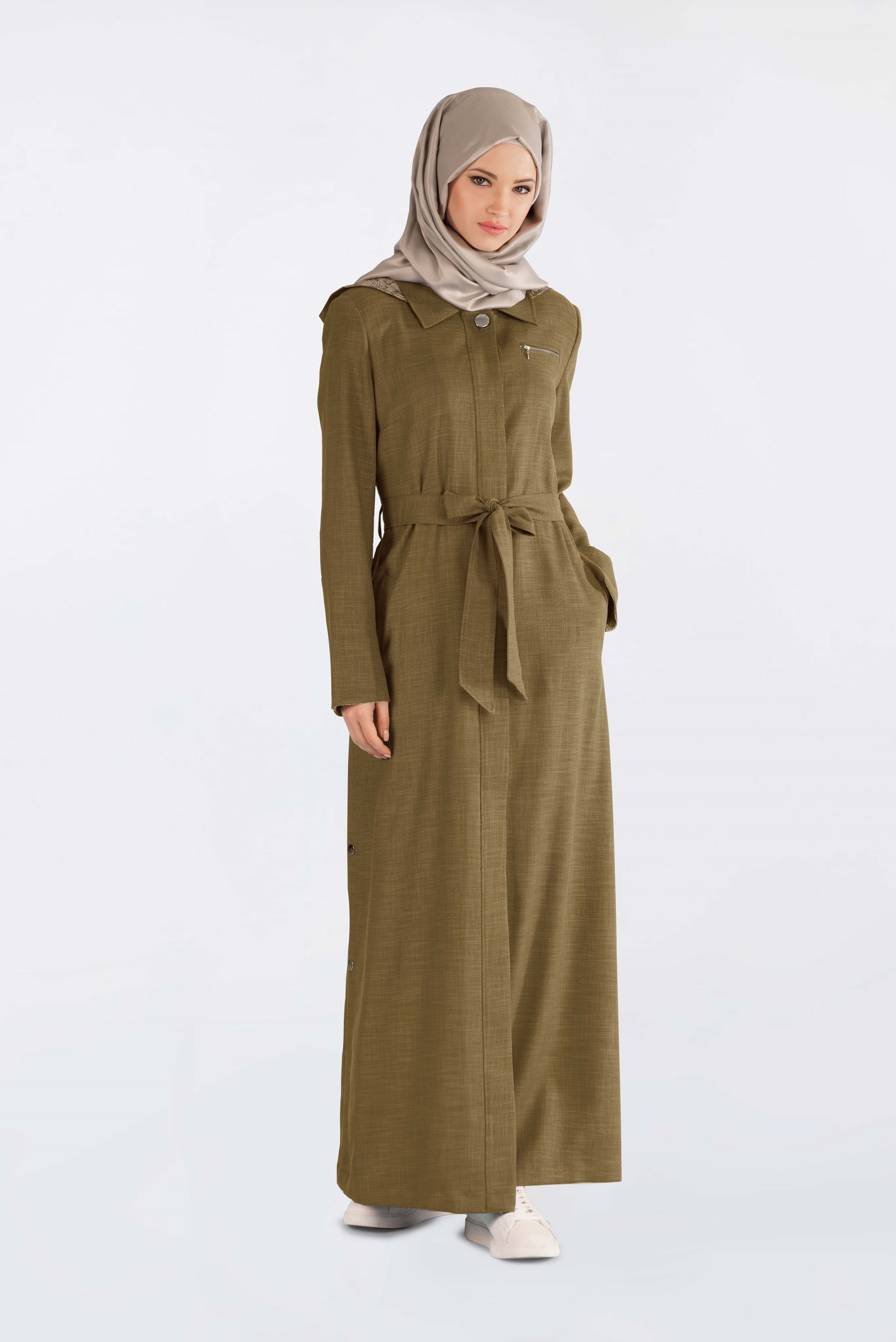 Tesettür giyim SARI 1030 SHERRY PARDESÜ 40/48 TEK38