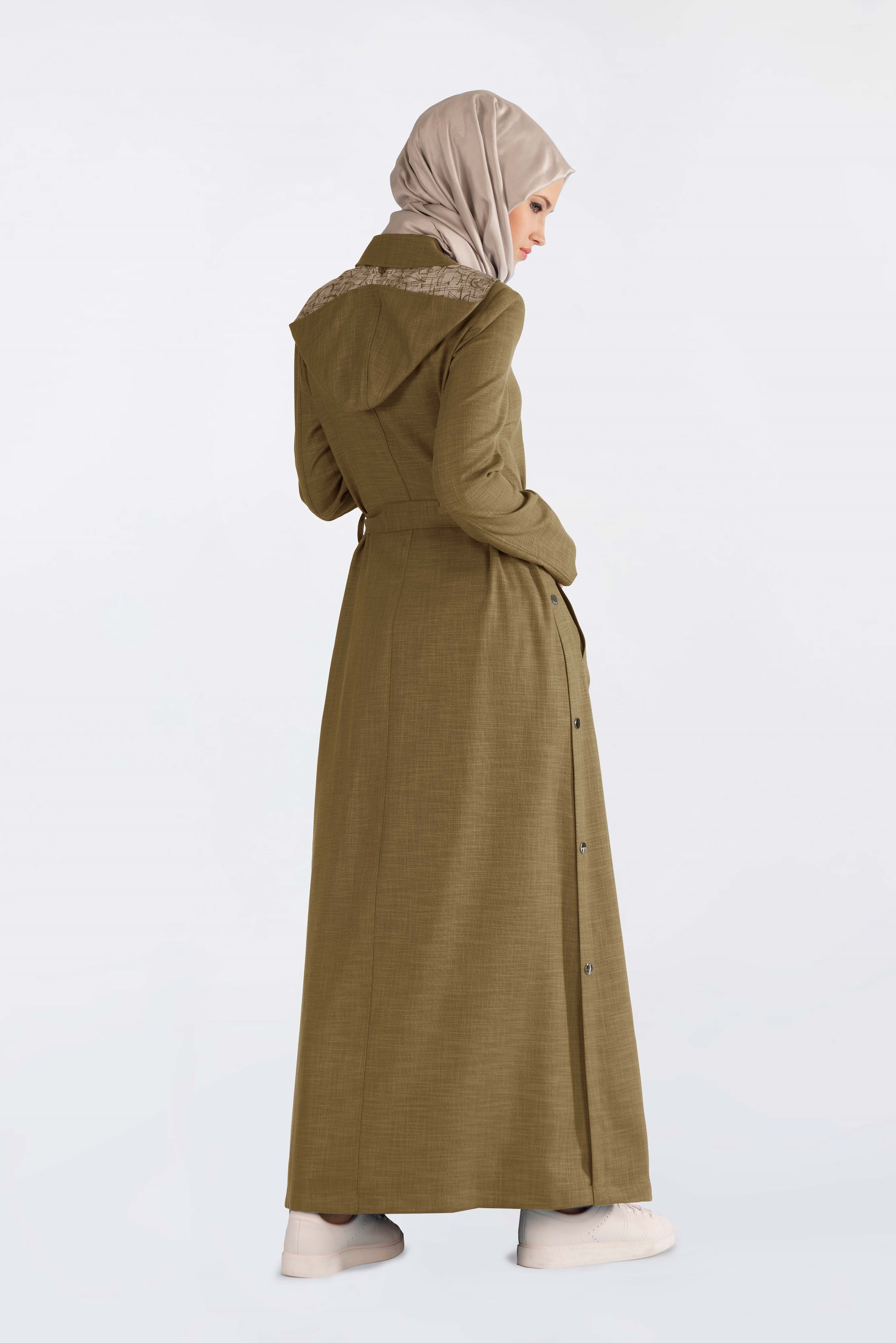 Tesettür giyim SARI 1030 SHERRY PARDESÜ 40/48 TEK38