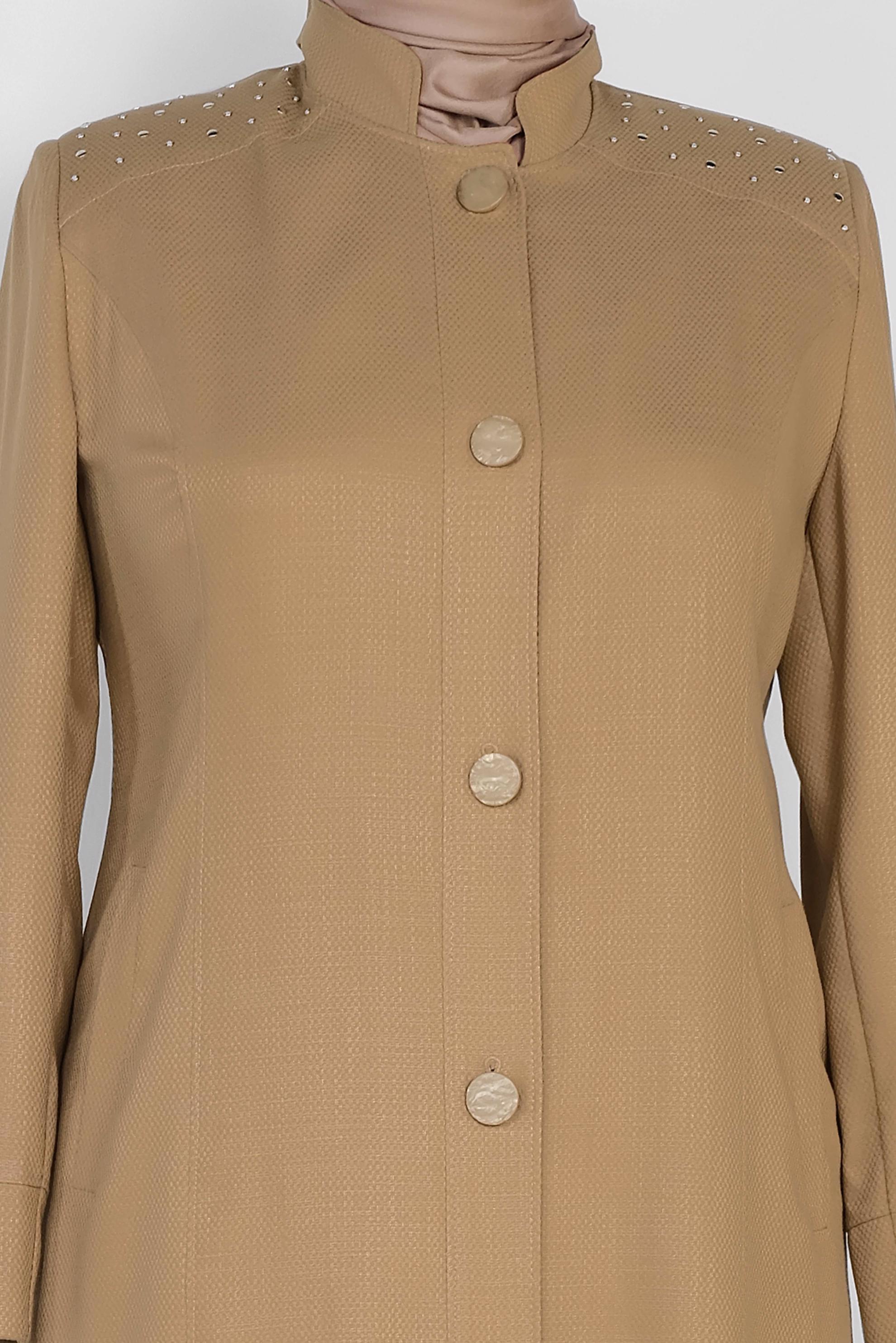 Hijab clothing BROWN 1040 SHADOW PARDESÜ 46/54 TEK44