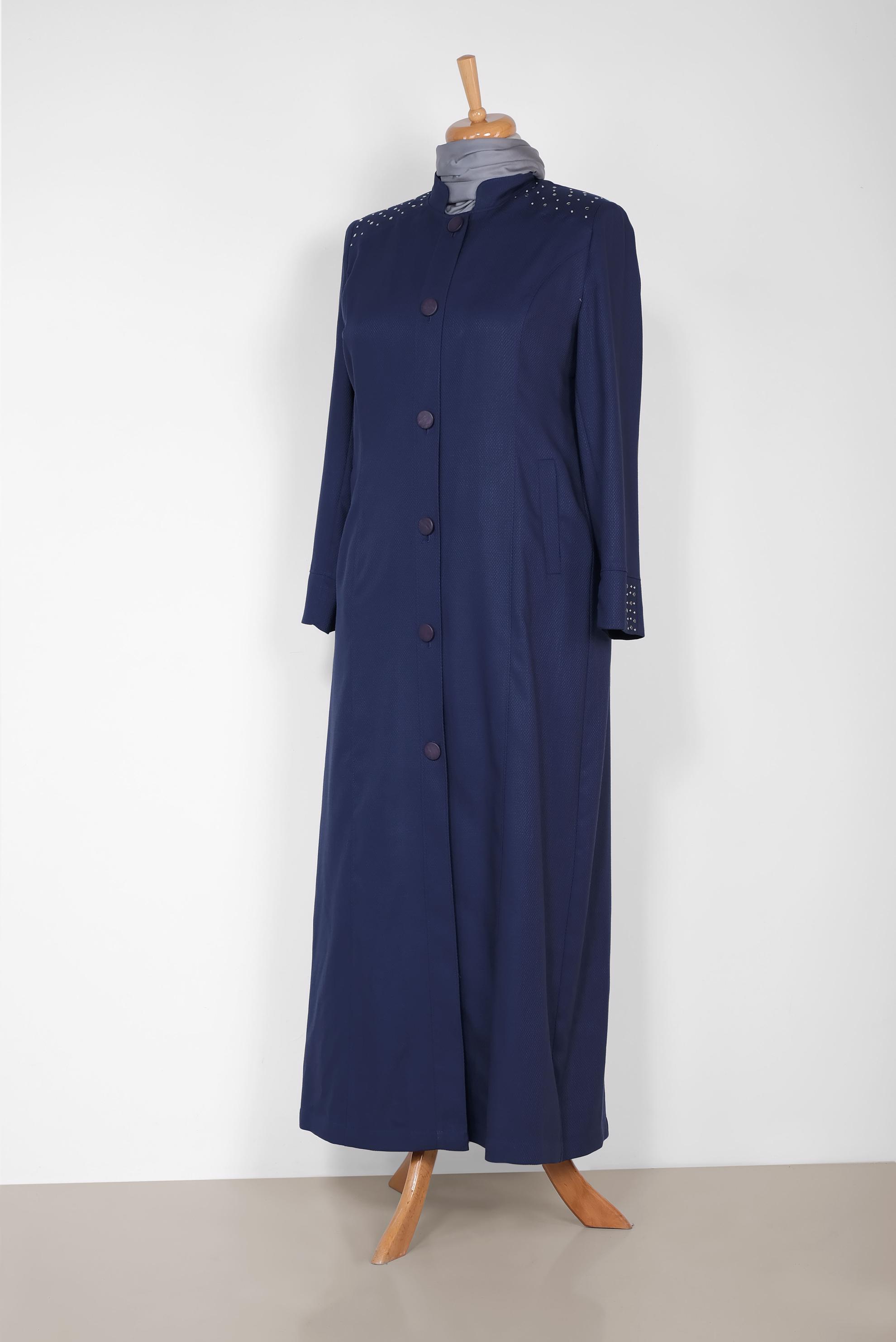 Hijab clothing NAVY BLUE 1040 SHADOW PARDESÜ 46/54 TEK44