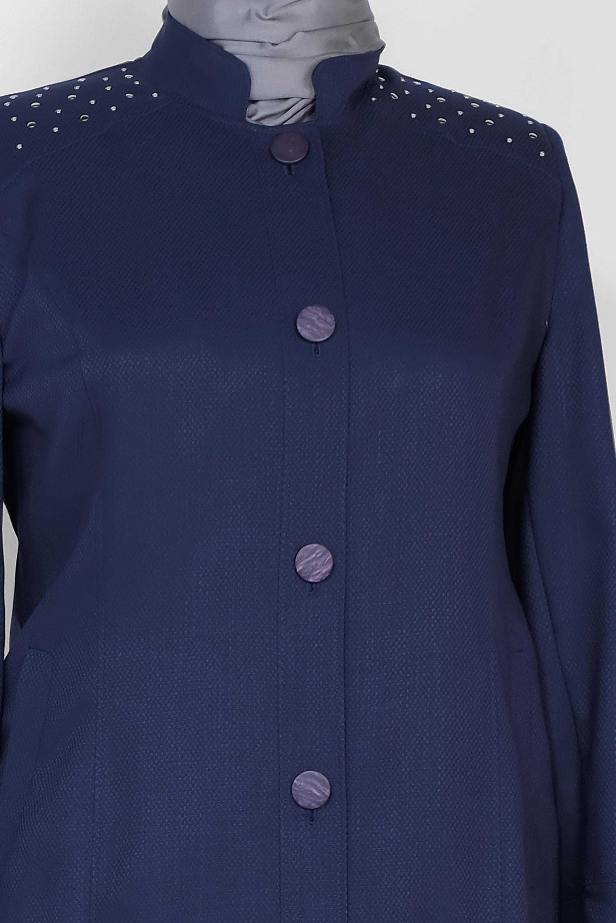 Hijab clothing NAVY BLUE 1040 SHADOW PARDESÜ 46/54 TEK44