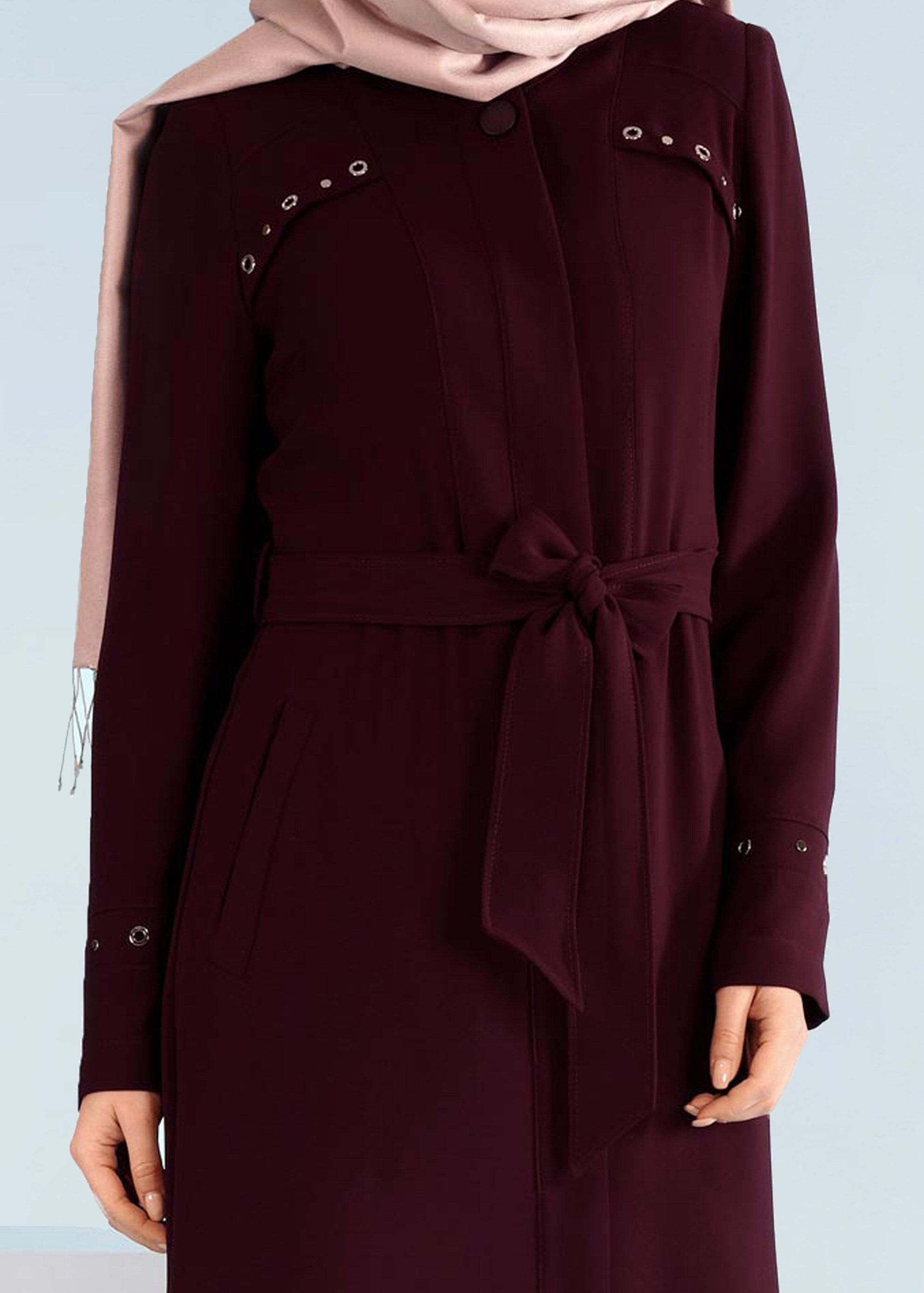 Tesettür giyim BORDO 1047 NEW SUZANNA PARDESÜ 40/48 TEK38