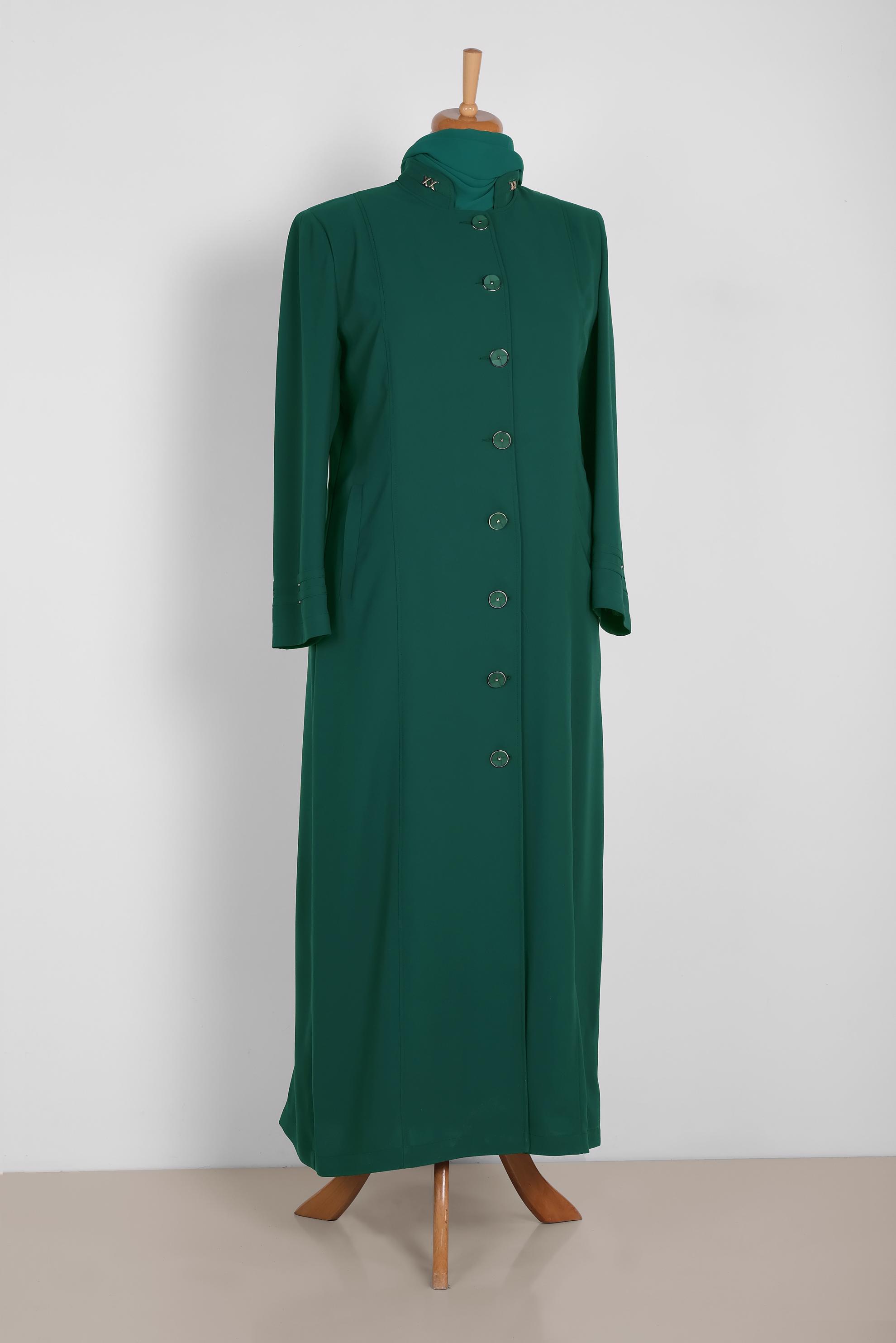 Hijab clothing GREEN 1057 ELVAN 3731 PARDESÜ 46/54 TEK44