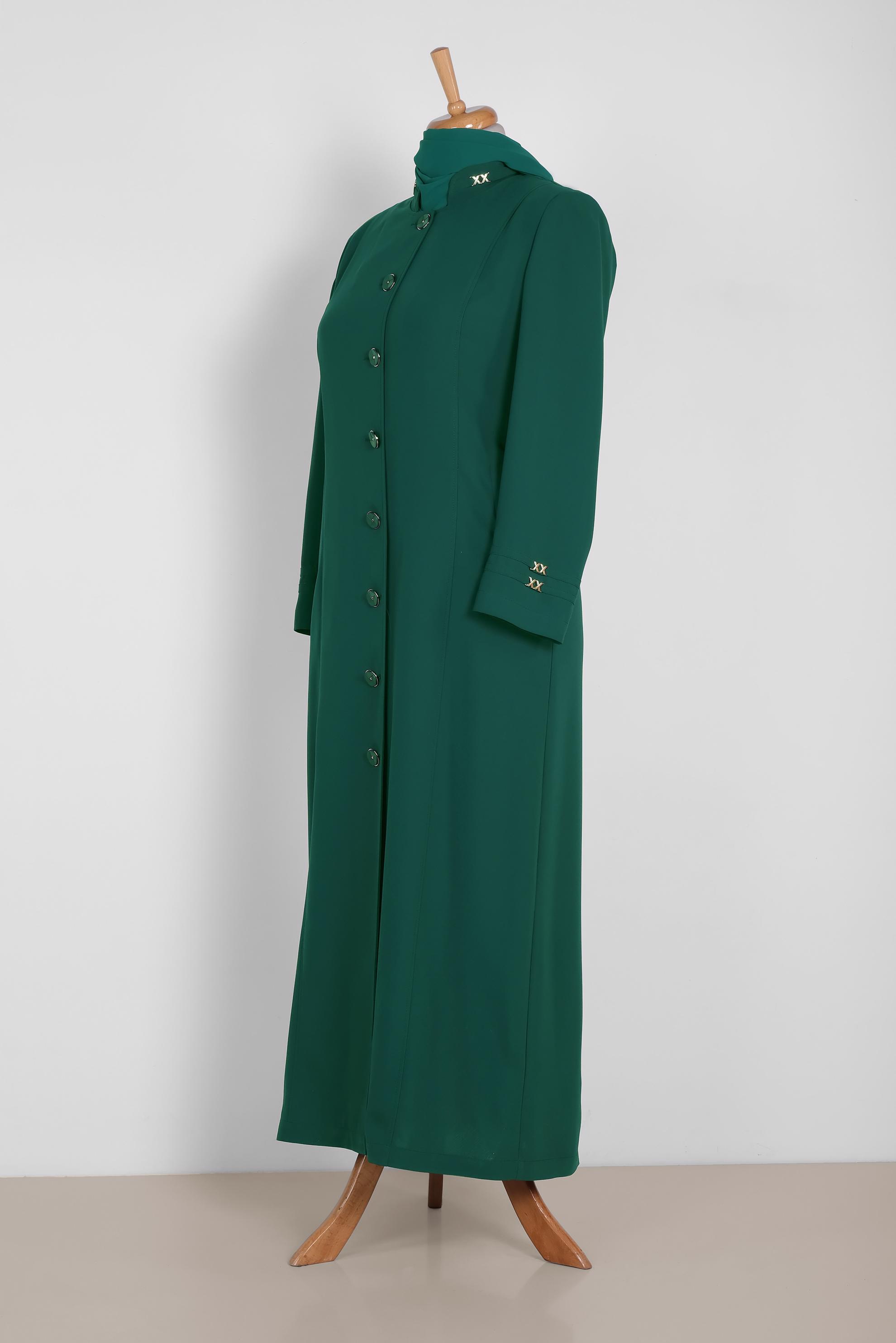 Hijab clothing GREEN 1057 ELVAN 3731 PARDESÜ 46/54 TEK44