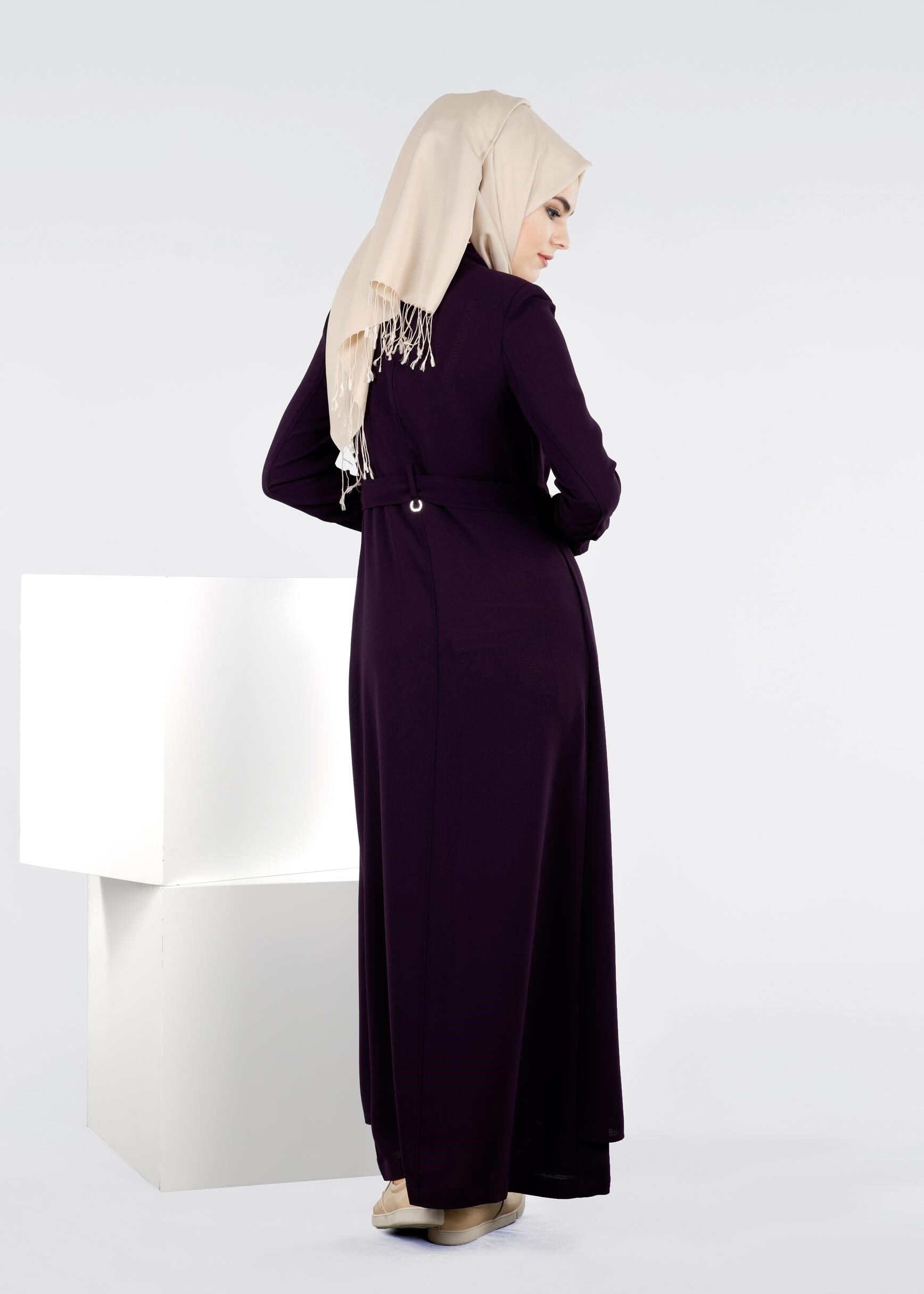 Tesettür giyim MOR 1077 ORLANDO PARDESÜ 38/46 TEK40