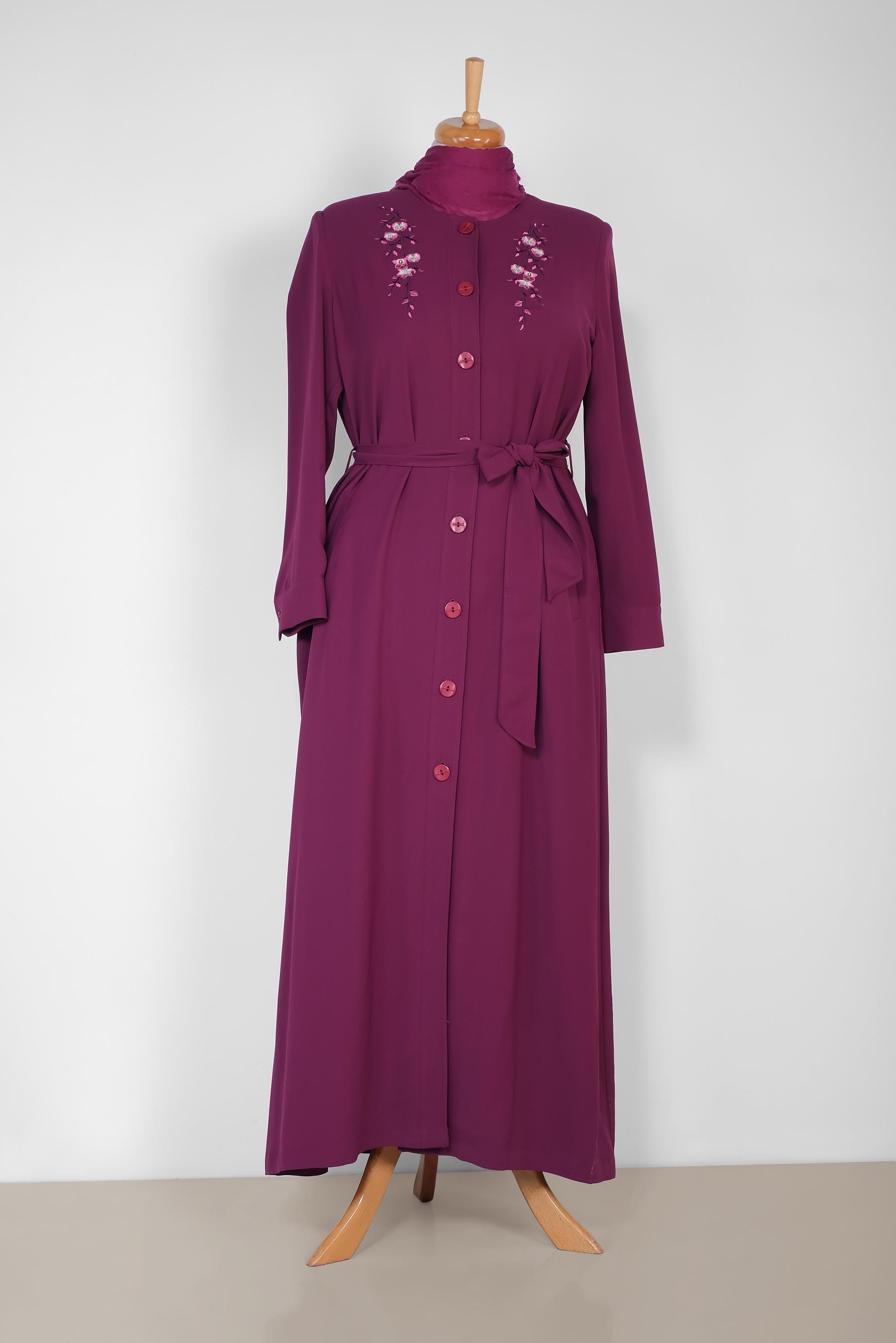 Hijab clothing CLARET RED 1086 7515 PARDESÜ 42/50 TEK44
