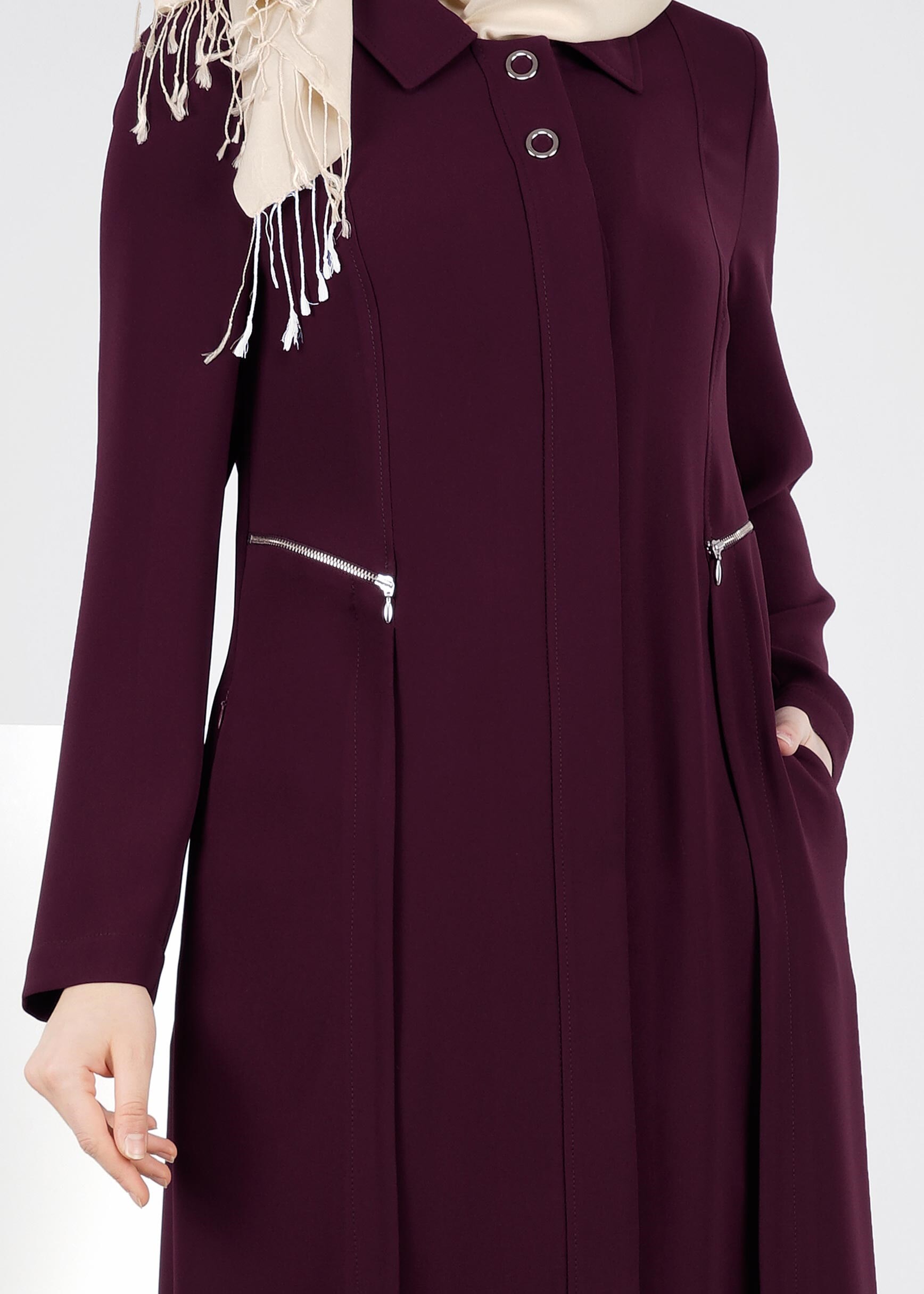 Tesettür giyim BORDO 1092 NEW SUZANNA PARDESÜ 40/48 TEK42