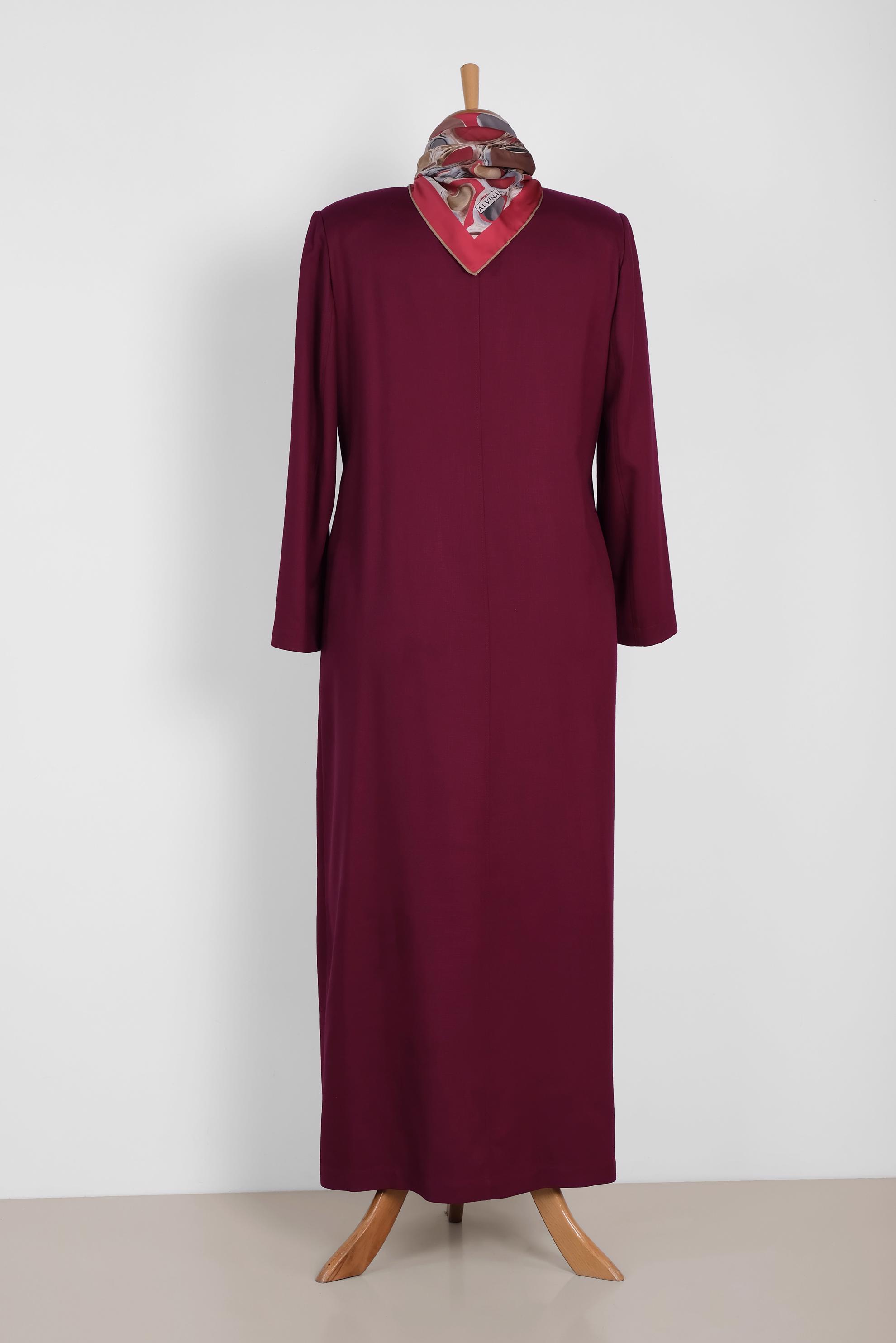 Vêtements hijab PRUNE 1093 NEW SHİNE PARDESÜ 46/56 TEK44