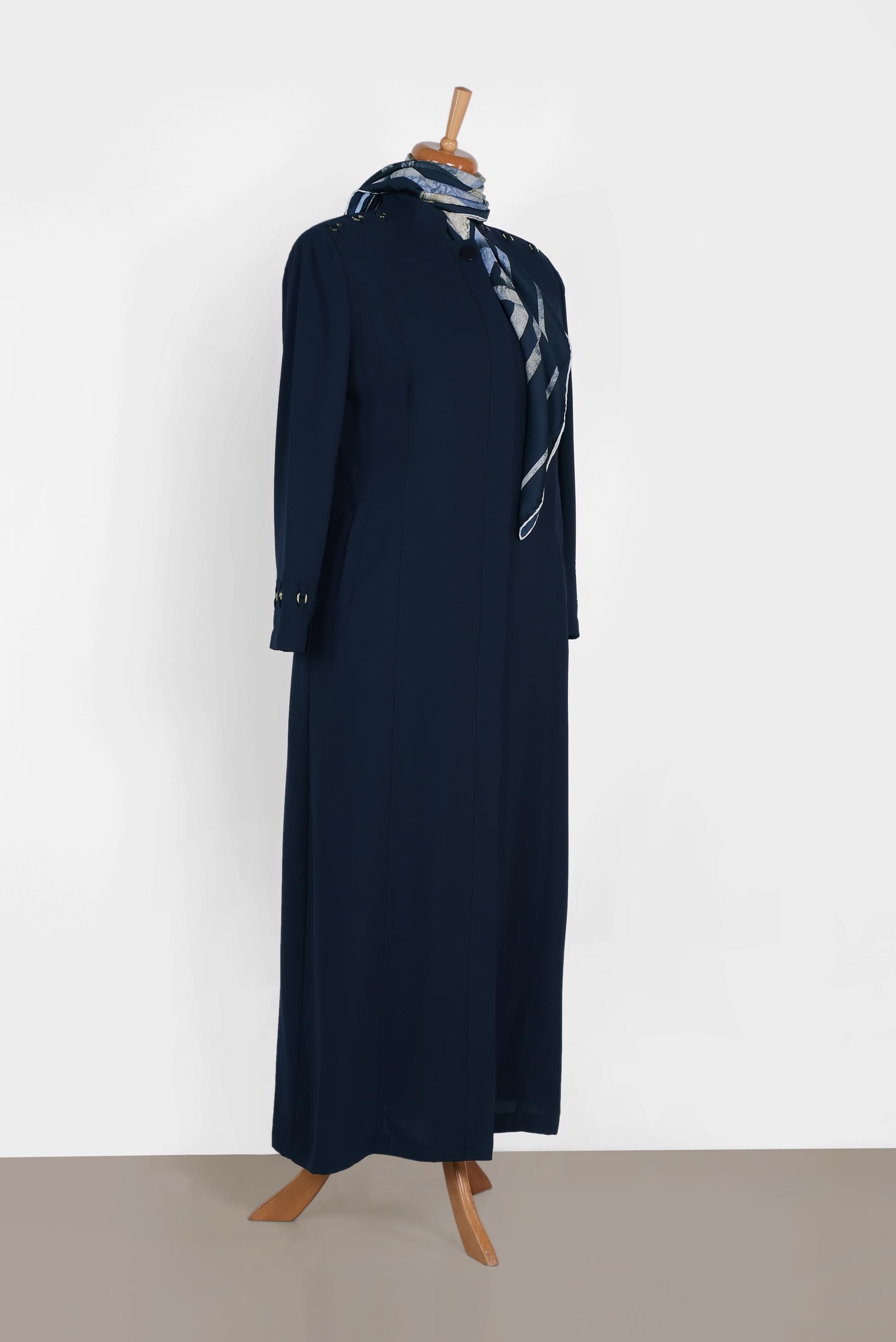 Hijab clothing NAVY BLUE 1100 ELVAN 3731 PARDESÜ 46/54 TEK44