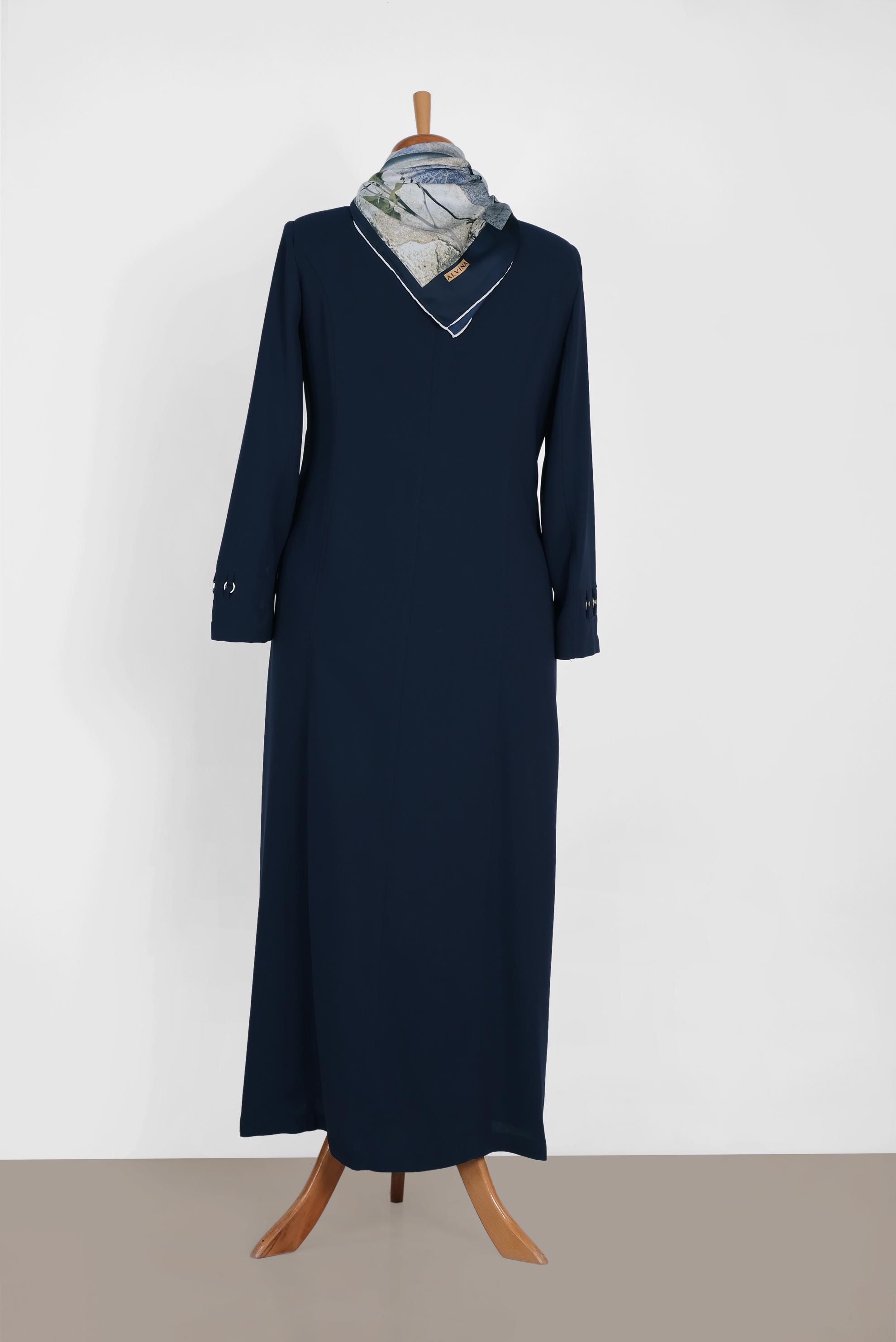 Hijab clothing NAVY BLUE 1100 ELVAN 3731 PARDESÜ 46/54 TEK44