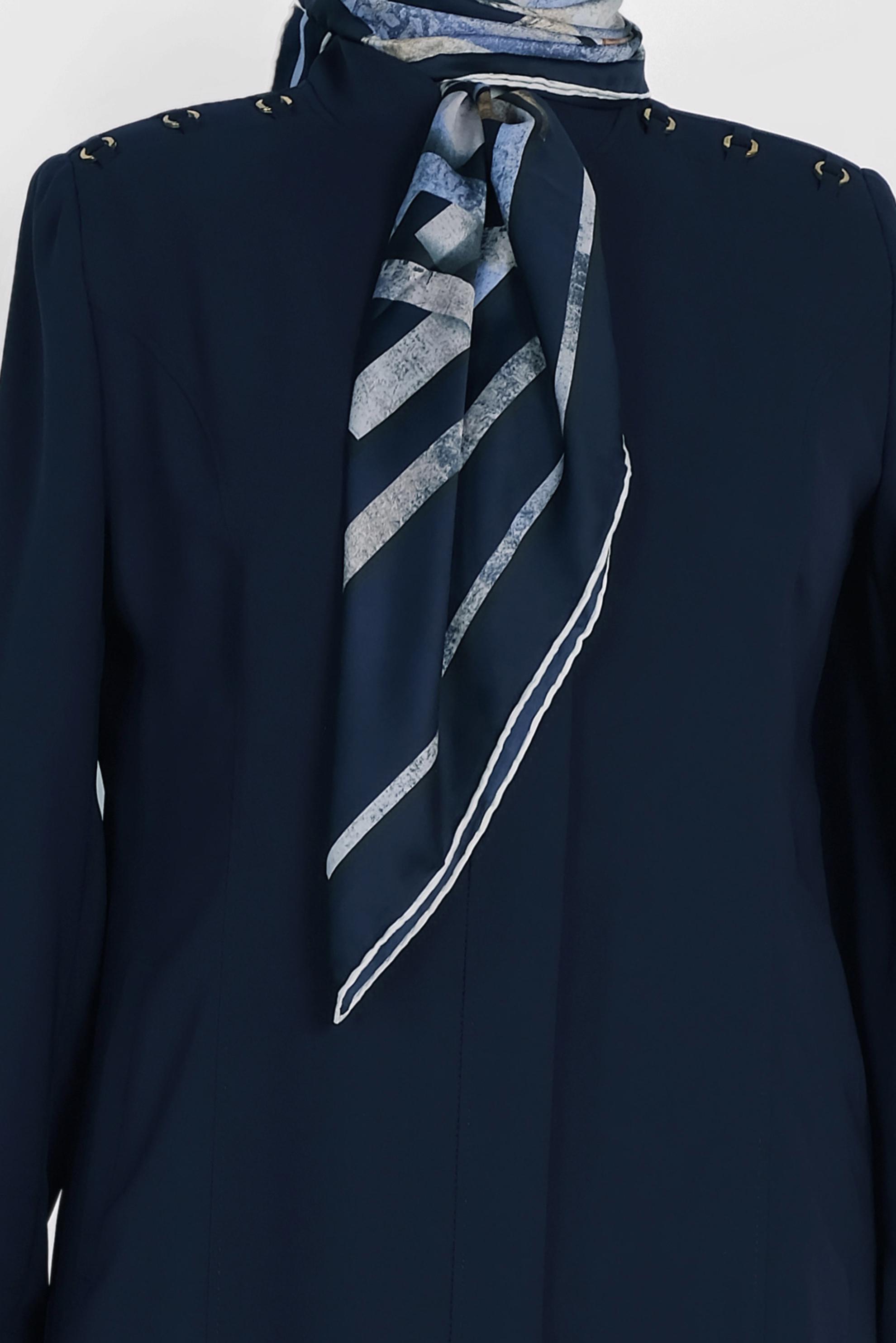 Hijab clothing NAVY BLUE 1100 ELVAN 3731 PARDESÜ 46/54 TEK44