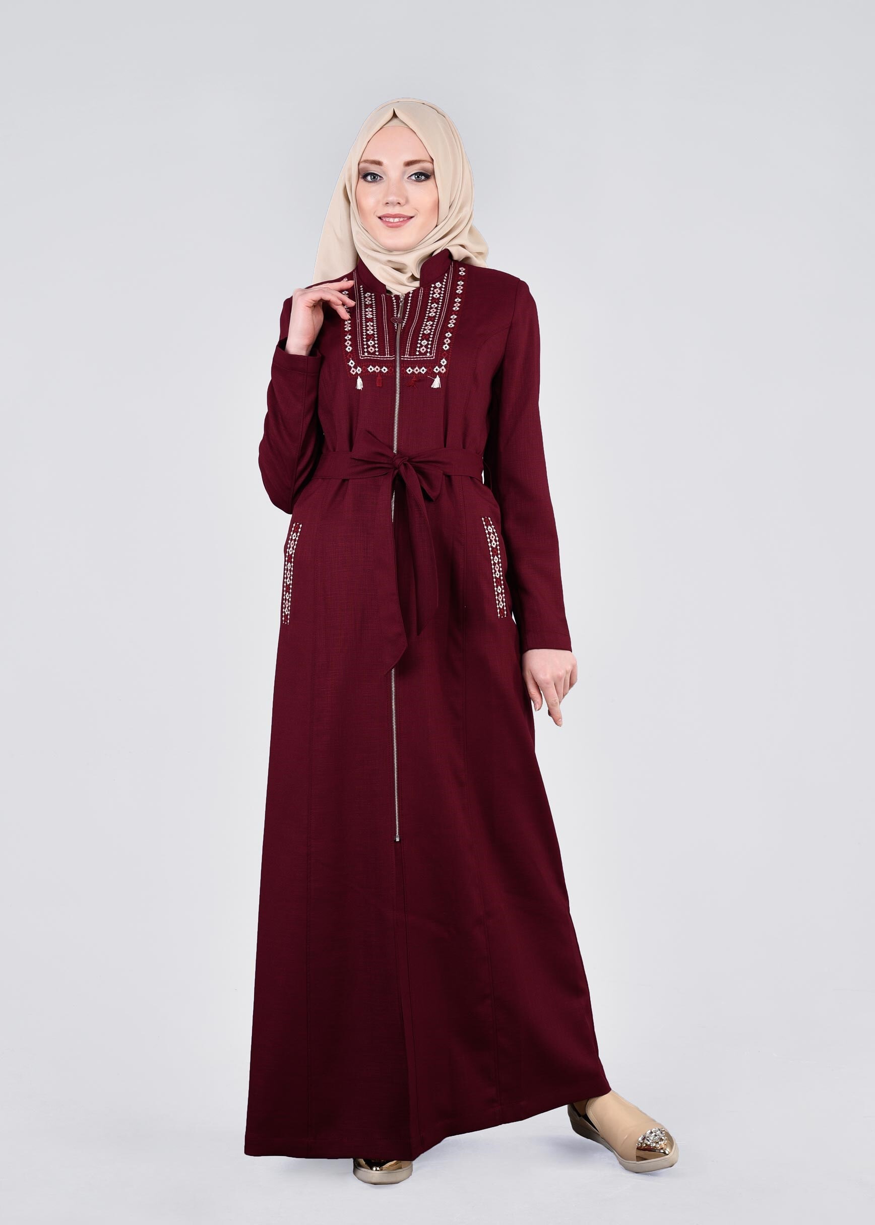 Tesettür giyim MÜRDÜM 1108 NEW SHİNE PARDESÜ 40/48 TEK38