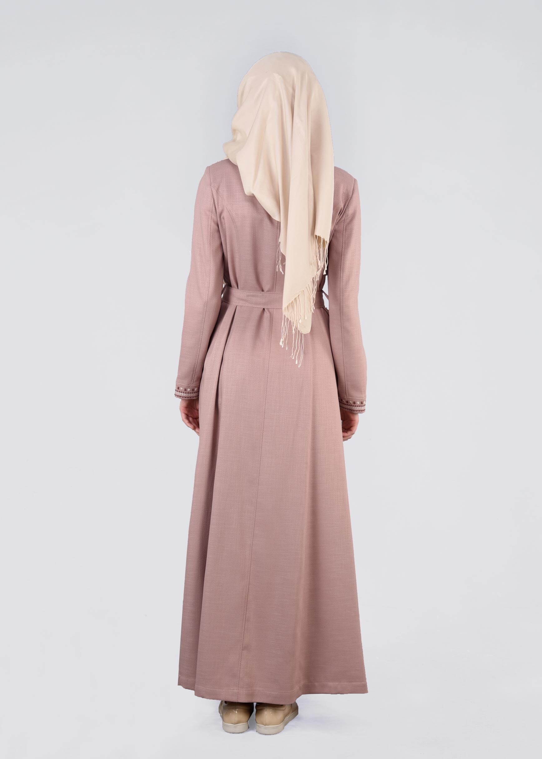 Tesettür giyim PUDRA 1116 SHADOW PARDESÜ 40/48 TEK38